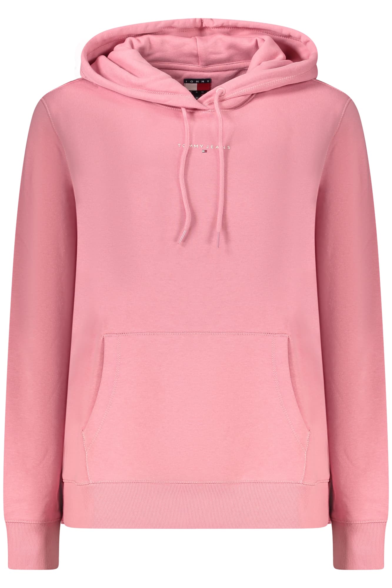 TOMMY HILFIGER FELPA SENZA ZIP DONNA ROSA - Immagine principale