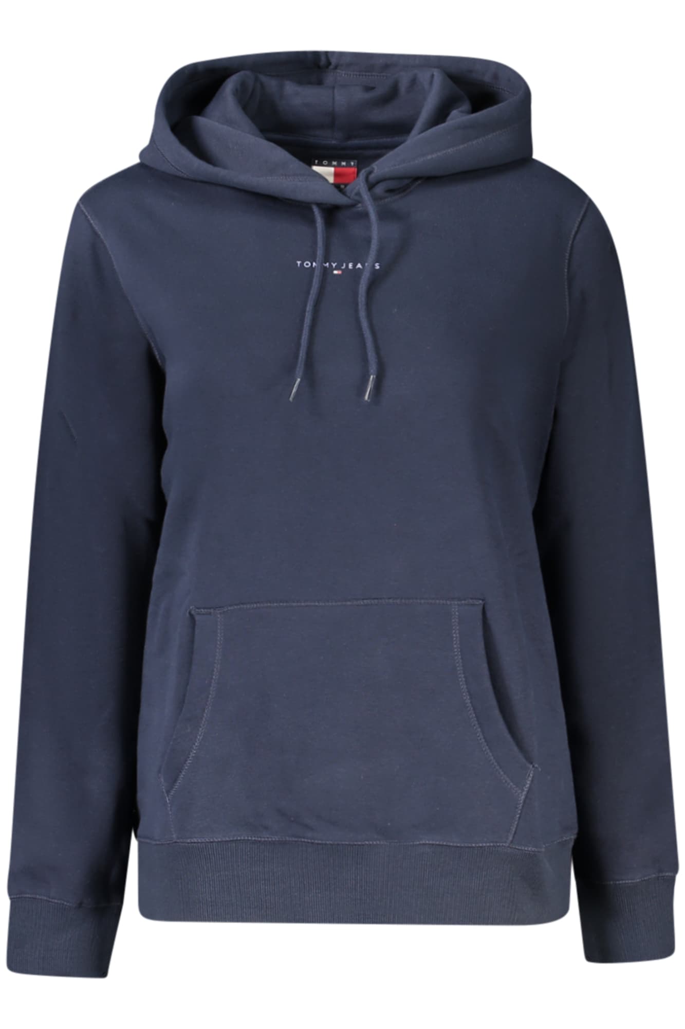 TOMMY HILFIGER FELPA SENZA ZIP DONNA BLU - Immagine principale