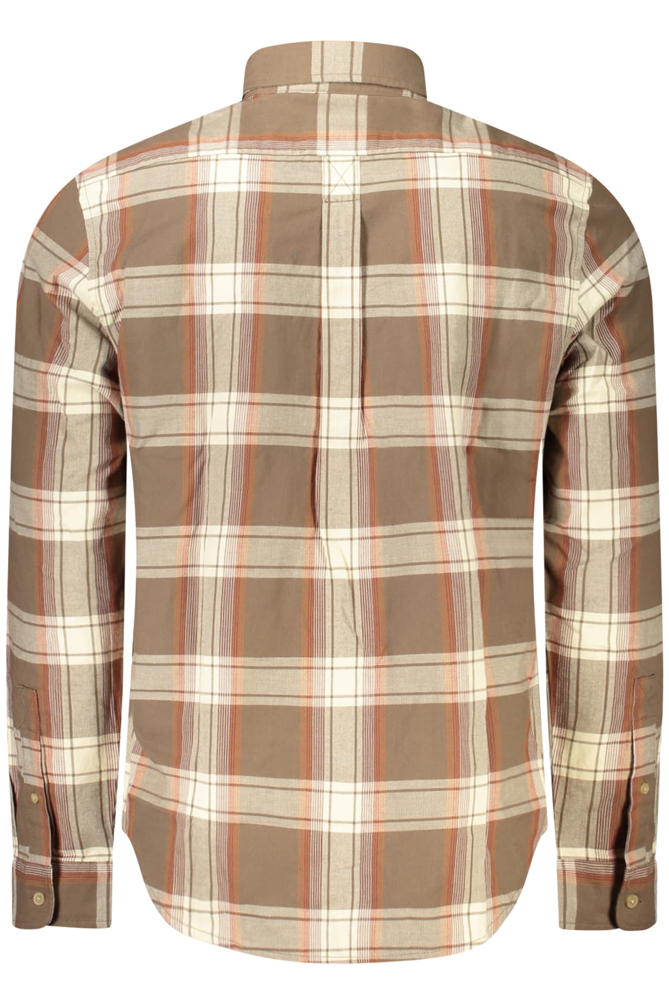 TIMBERLAND CAMICIA MANICHE LUNGHE UOMO MARRONE - Miniatura 2