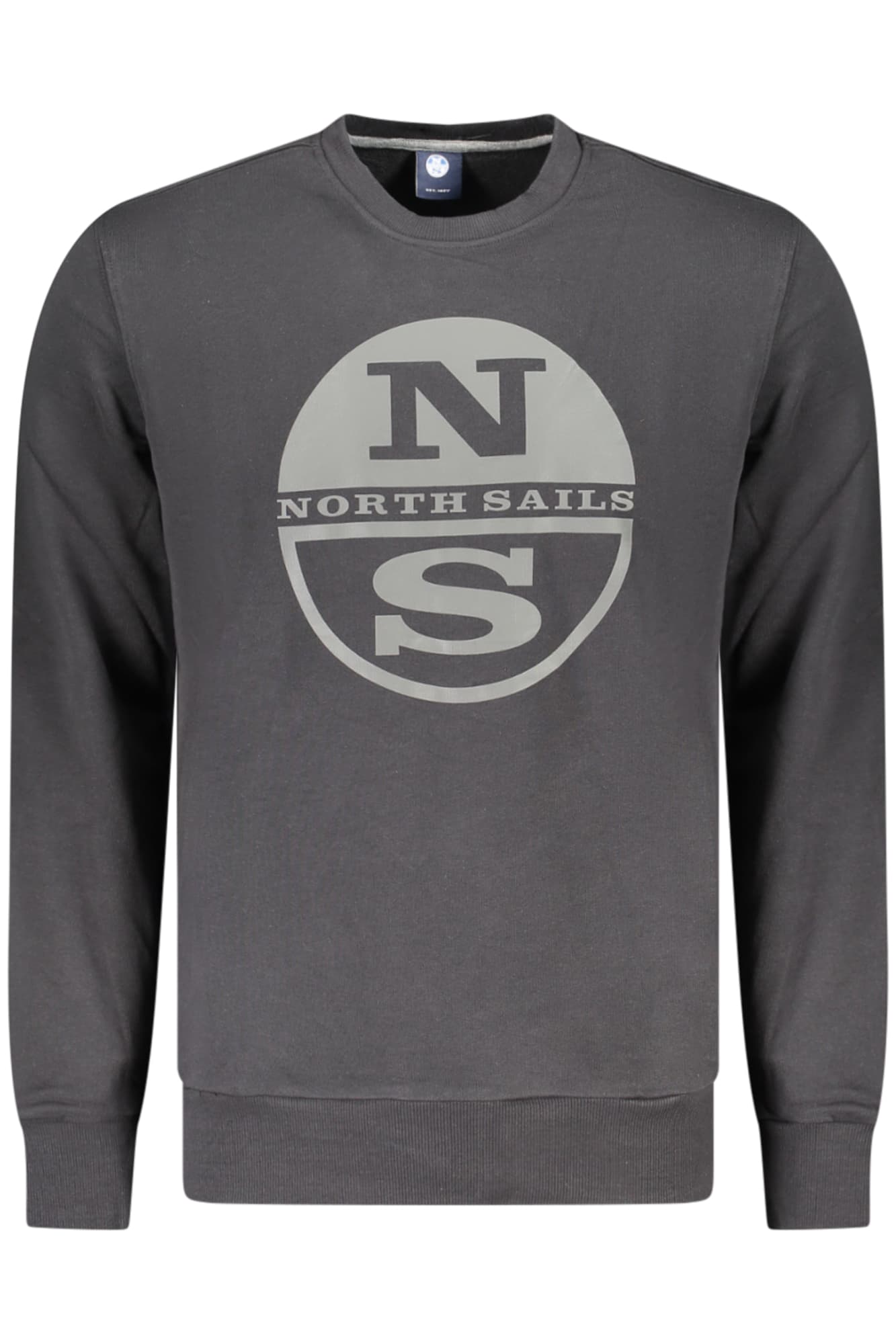 NORTH SAILS FELPA SENZA ZIP UOMO NERO - Immagine 1