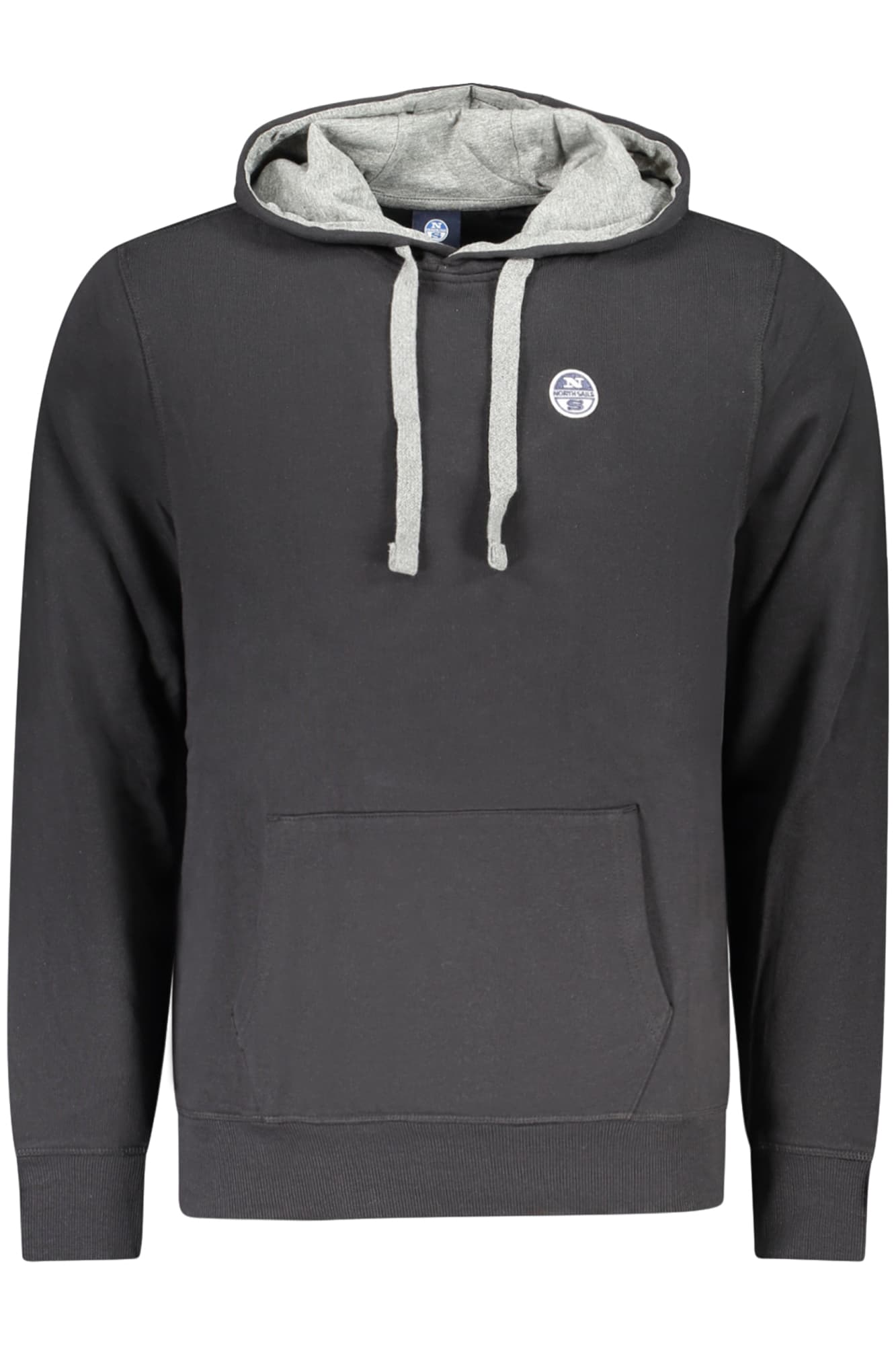 NORTH SAILS FELPA SENZA ZIP UOMO NERO - Immagine 1