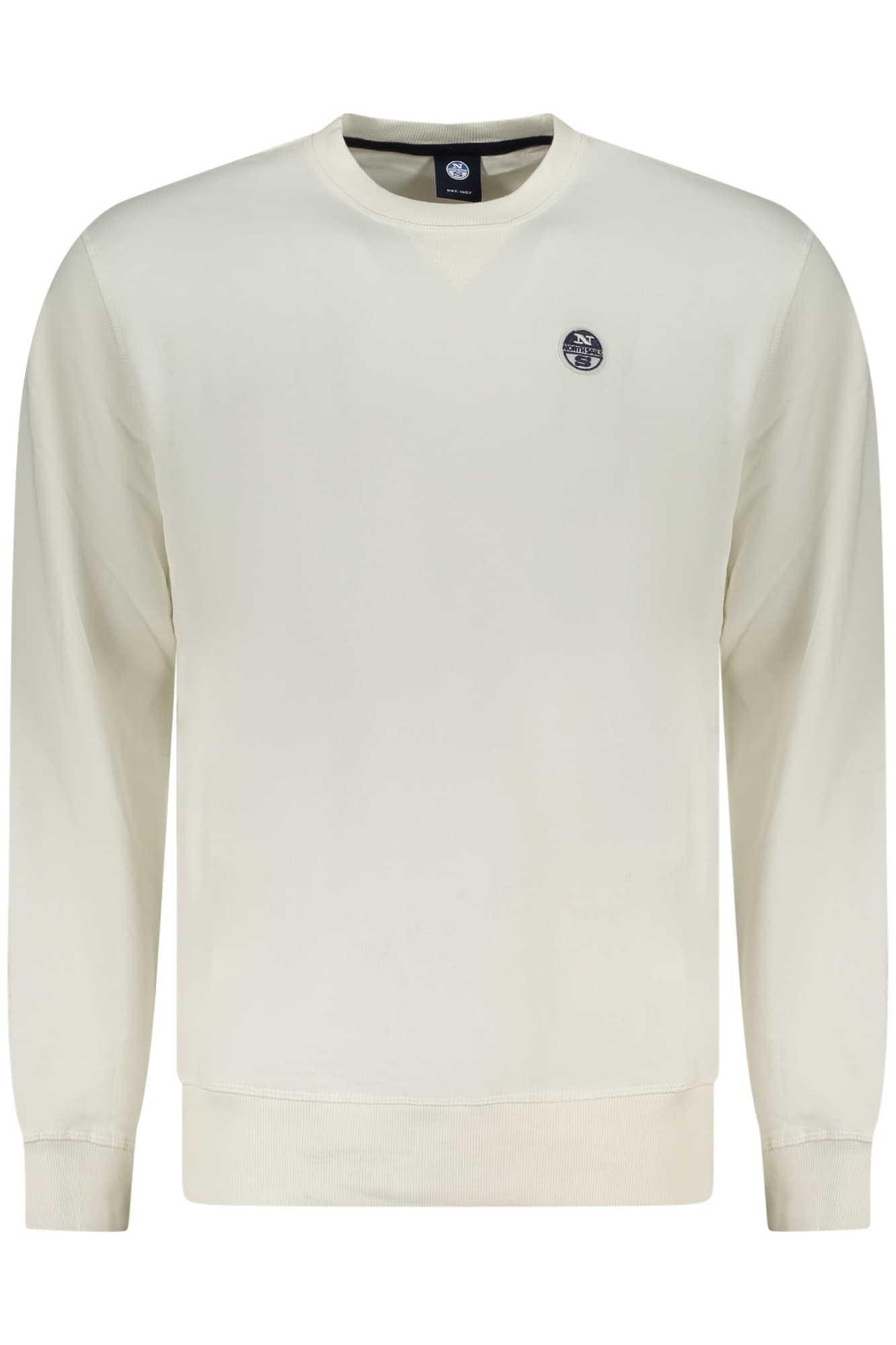 NORTH SAILS FELPA SENZA ZIP UOMO BIANCO - Immagine 1