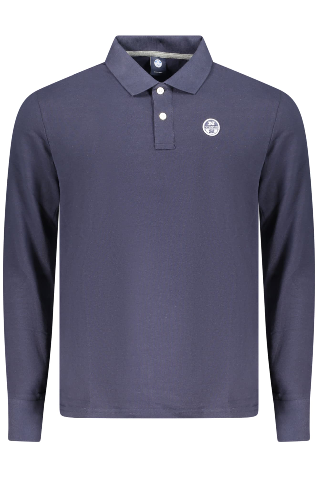 NORTH SAILS POLO MANICHE LUNGHE UOMO BLU - Immagine 1