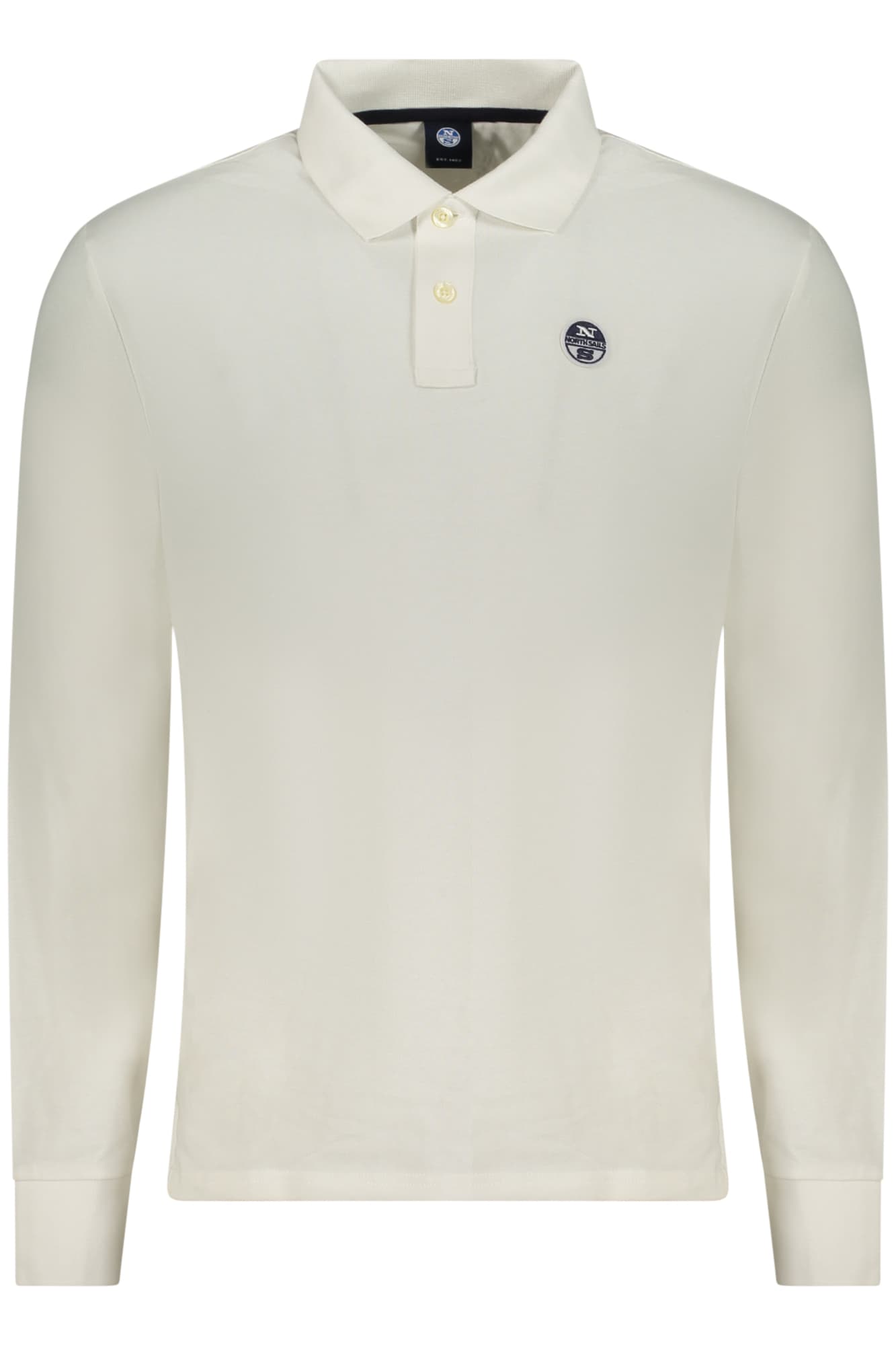 NORTH SAILS POLO MANICHE LUNGHE UOMO BIANCO - Immagine 1
