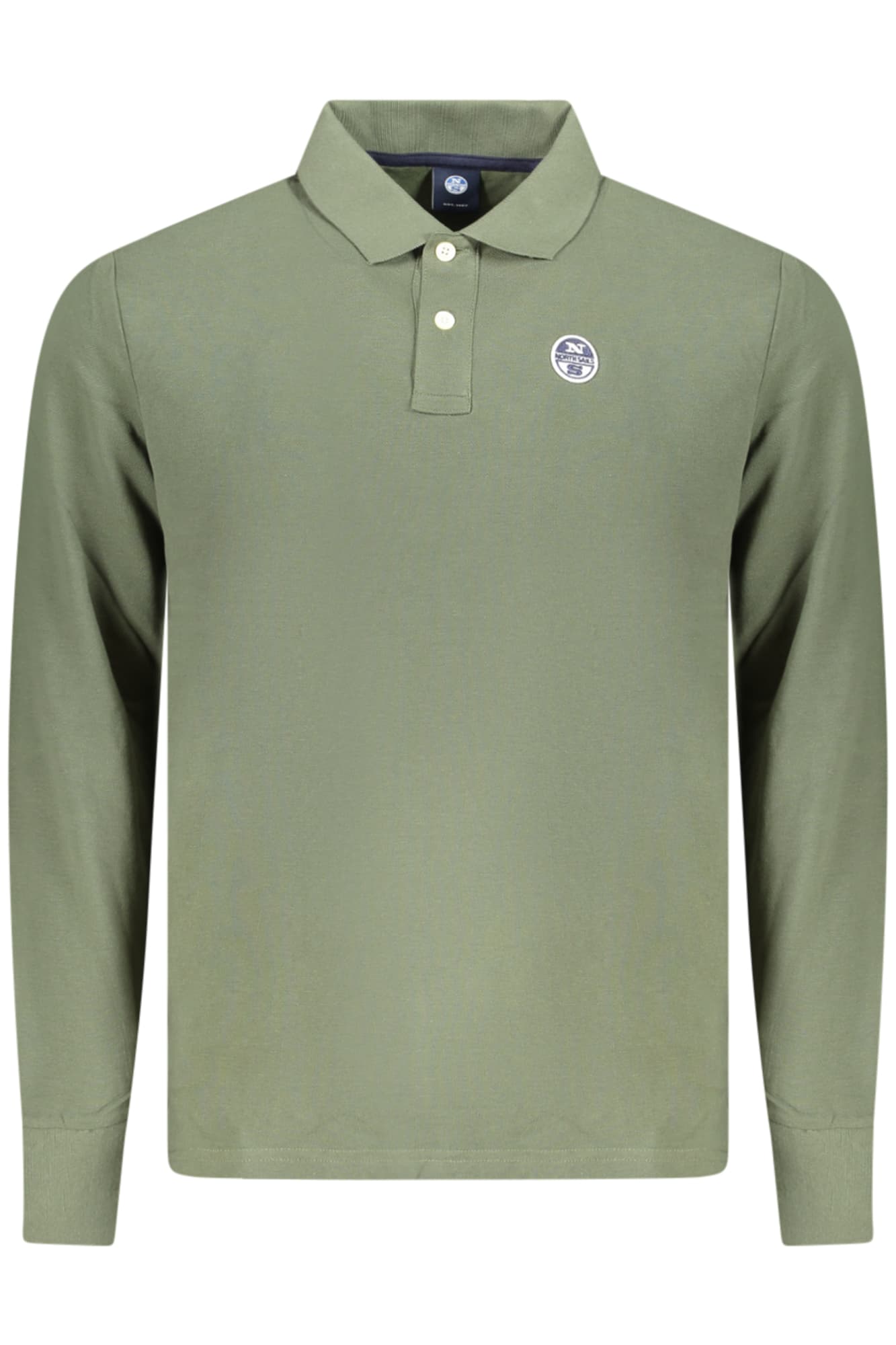 NORTH SAILS POLO MANICHE LUNGHE UOMO VERDE - Immagine 1