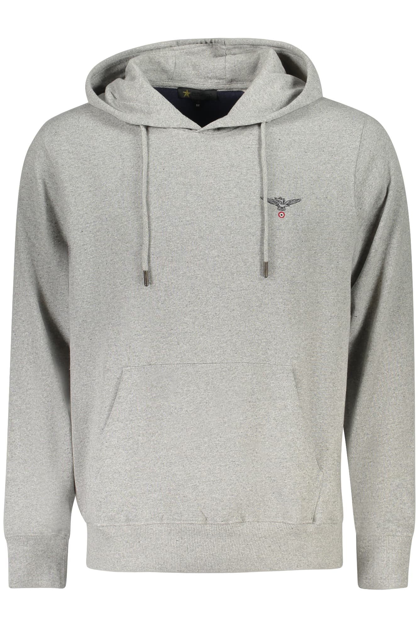 ACCADEMIA MILITARE FELPA CON ZIP UOMO GRIGIO - Immagine principale