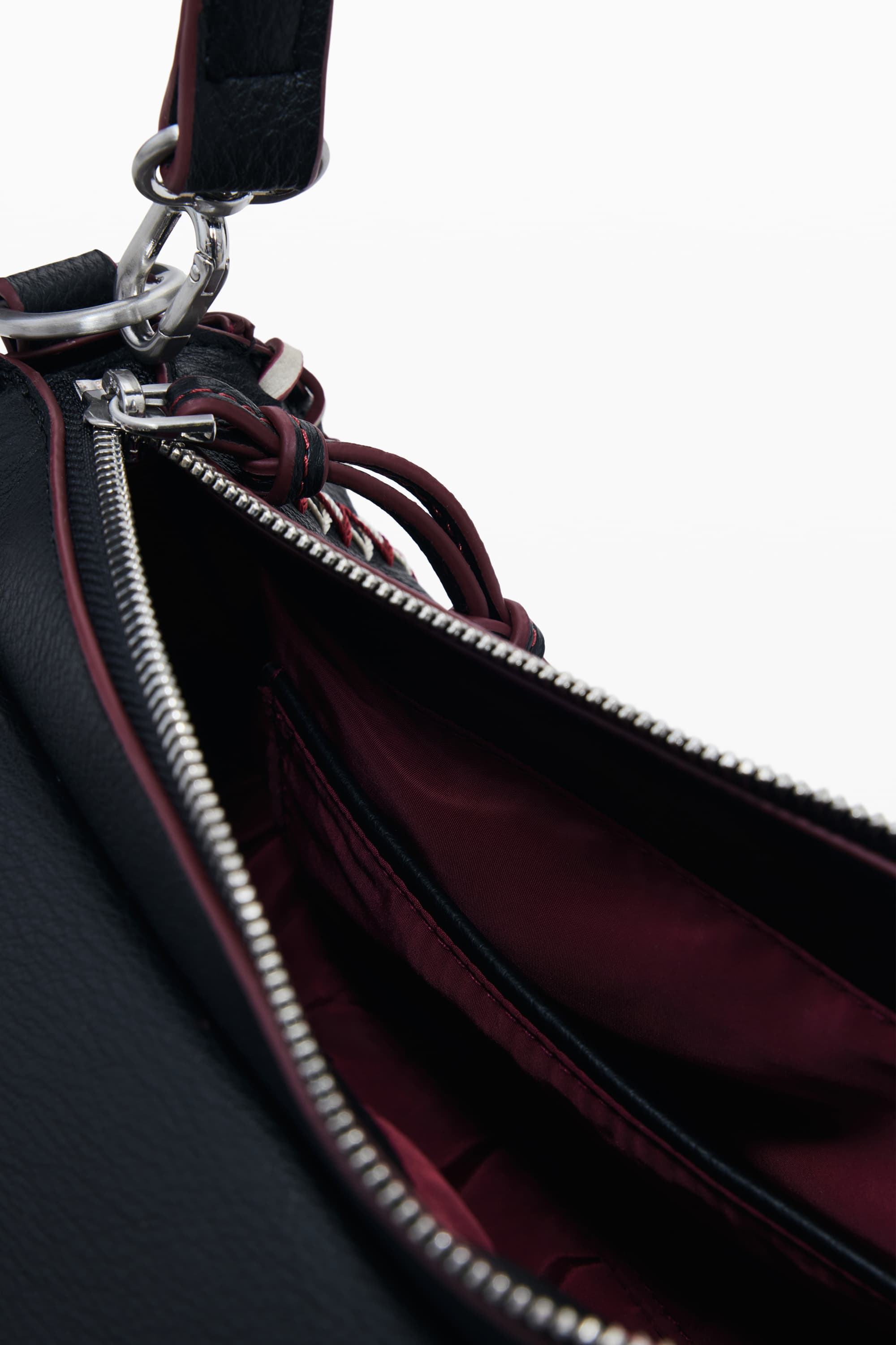 DESIGUAL BORSA DONNA NERO - Miniatura 3