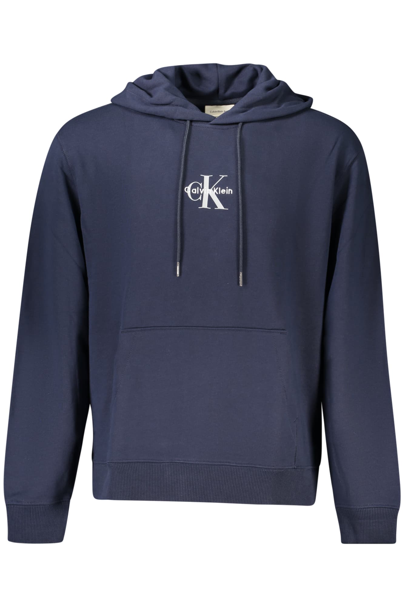 CALVIN KLEIN FELPA SENZA ZIP UOMO BLU - Immagine principale