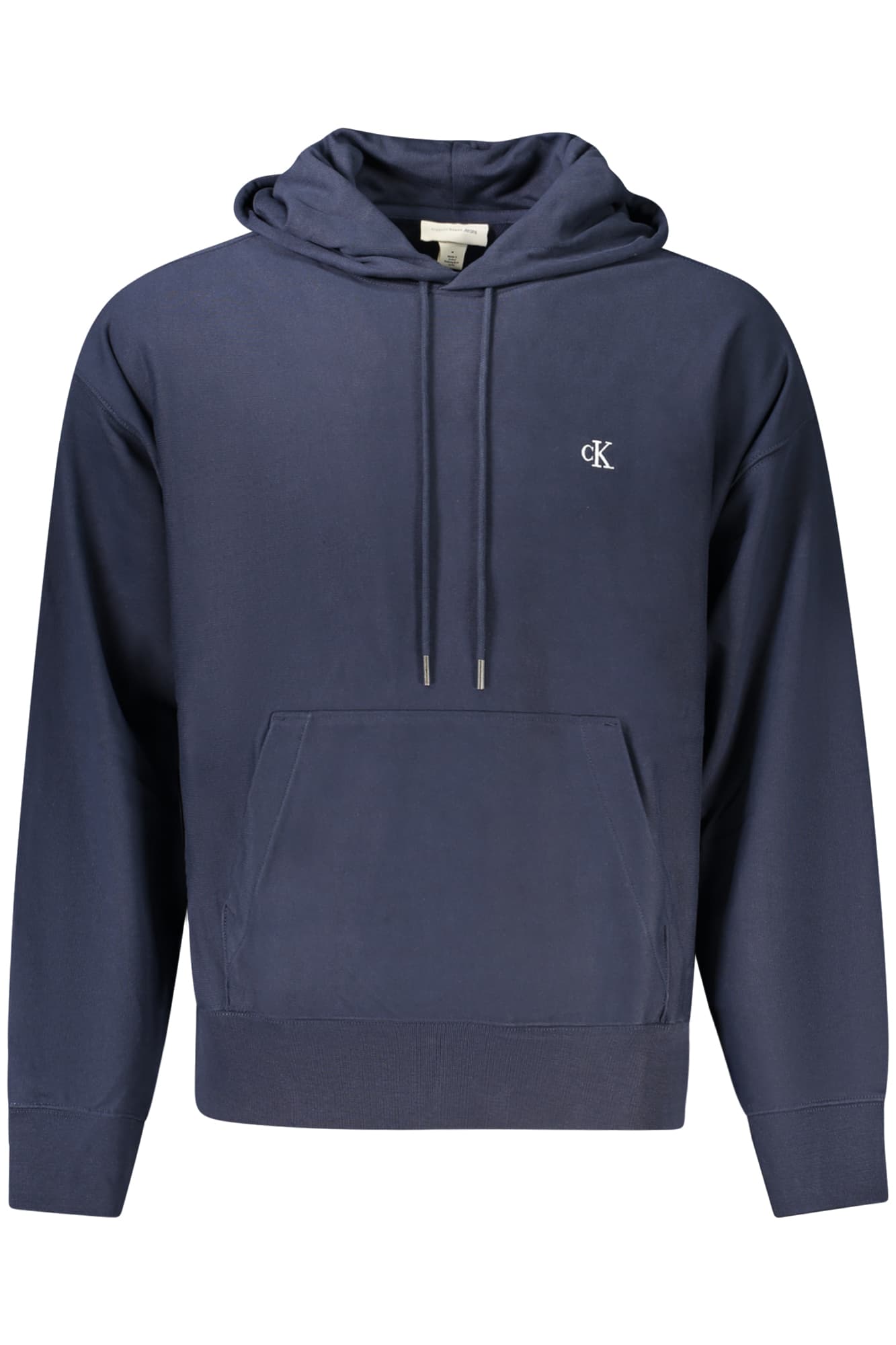 CALVIN KLEIN FELPA SENZA ZIP UOMO BLU - Immagine principale