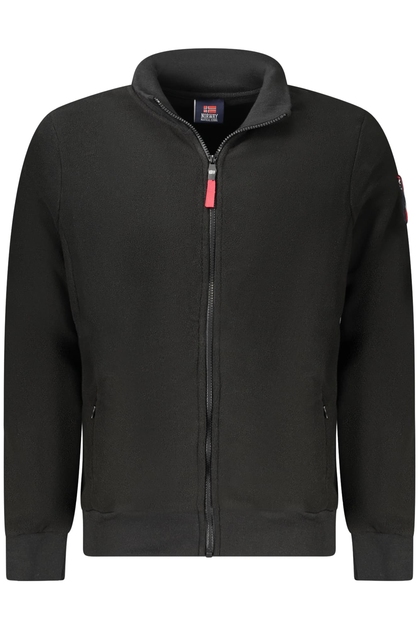 NORWAY 1963 FELPA CON ZIP UOMO NERO - Immagine principale