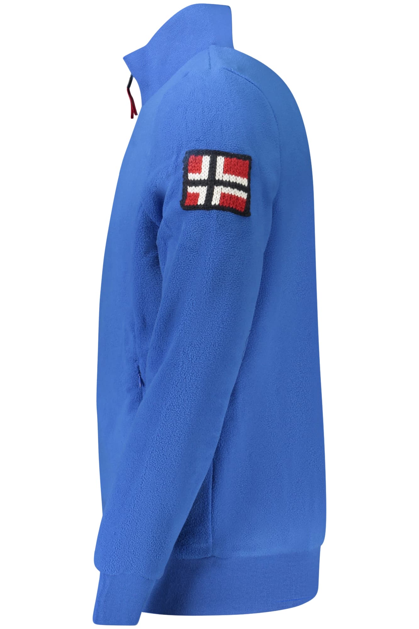 NORWAY 1963 FELPA CON ZIP UOMO BLU - Miniatura 3
