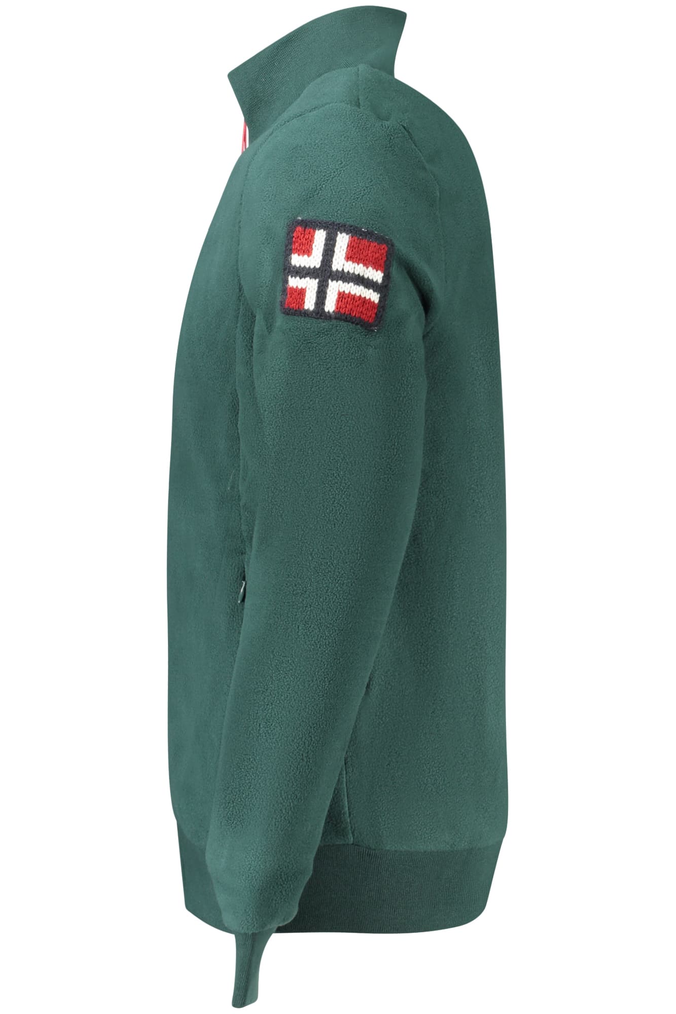 NORWAY 1963 FELPA CON ZIP UOMO VERDE - Miniatura 3