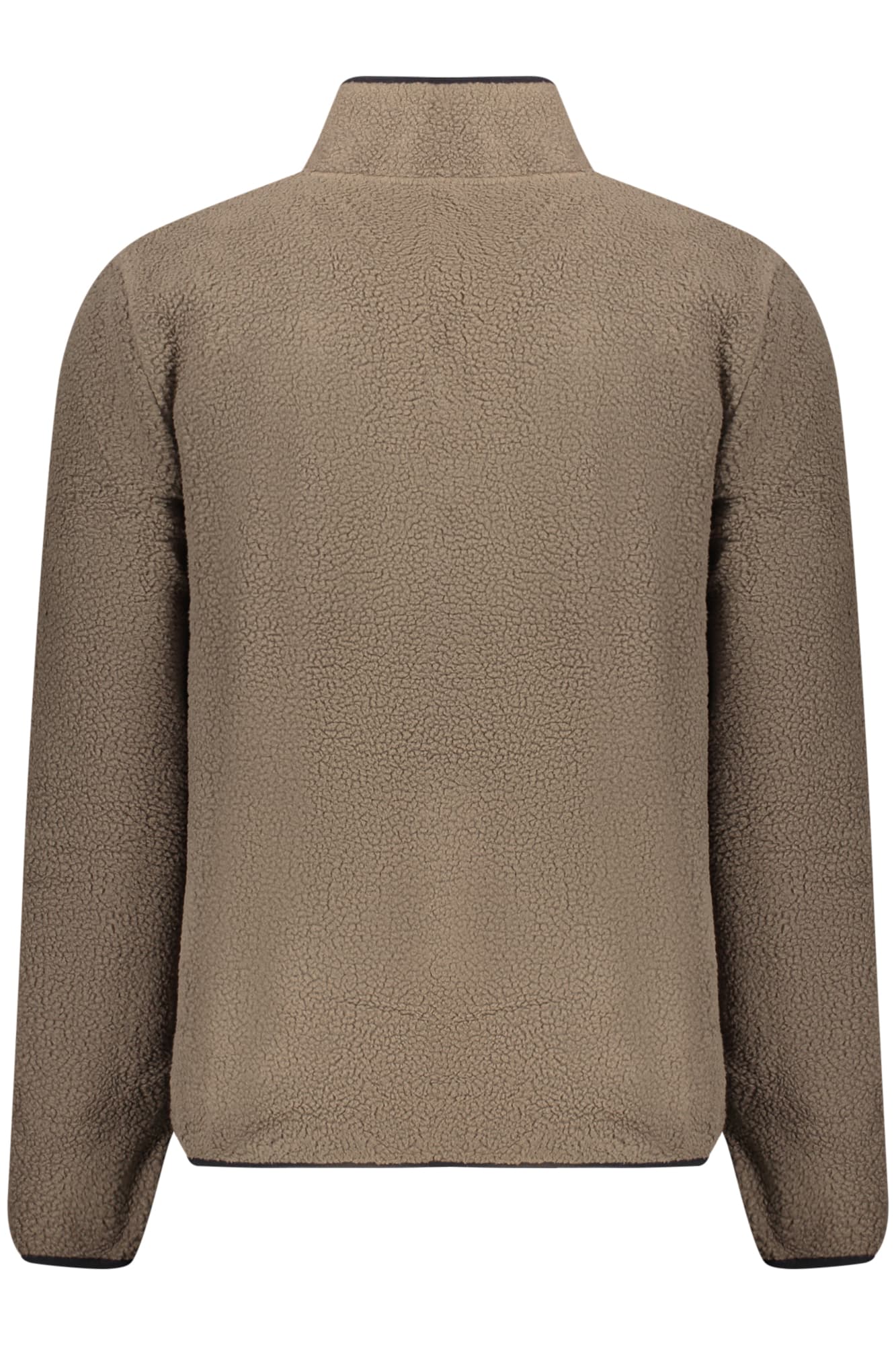 NORWAY 1963 FELPA CON ZIP UOMO MARRONE - Miniatura 2