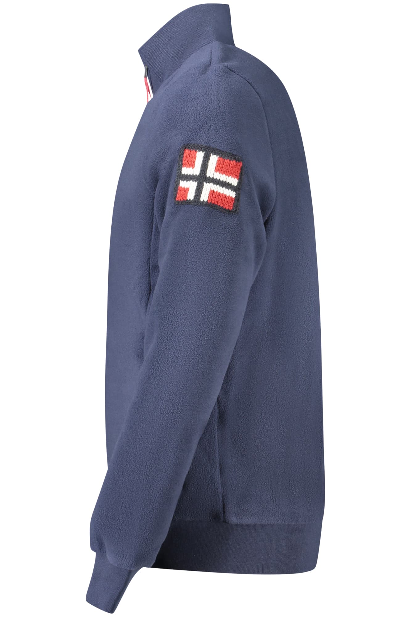 NORWAY 1963 FELPA CON ZIP UOMO BLU - Miniatura 3