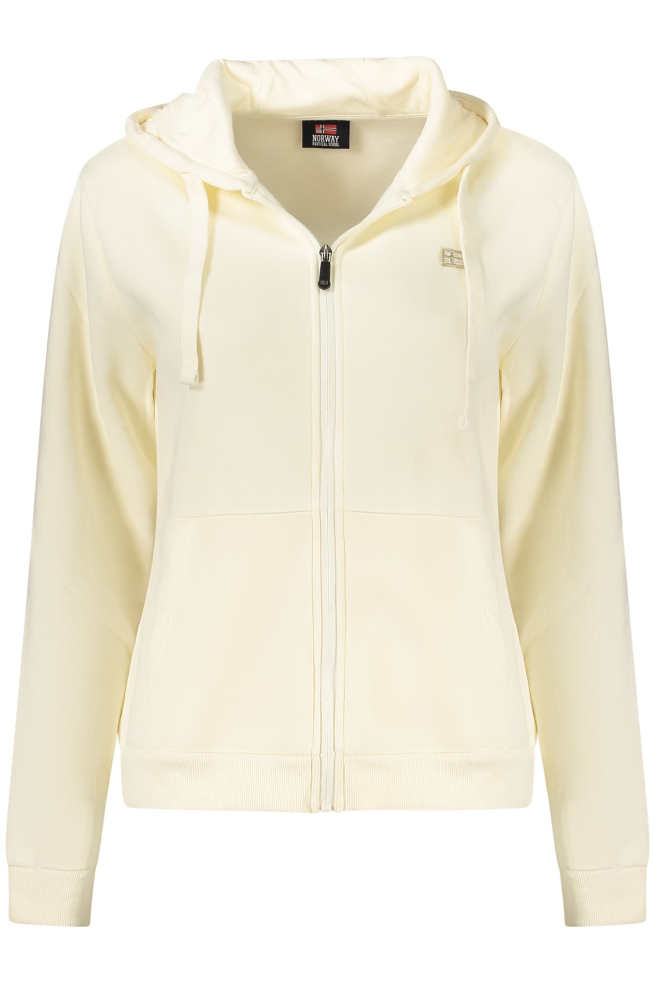 NORWAY 1963 FELPA CON ZIP DONNA BIANCO - Immagine principale