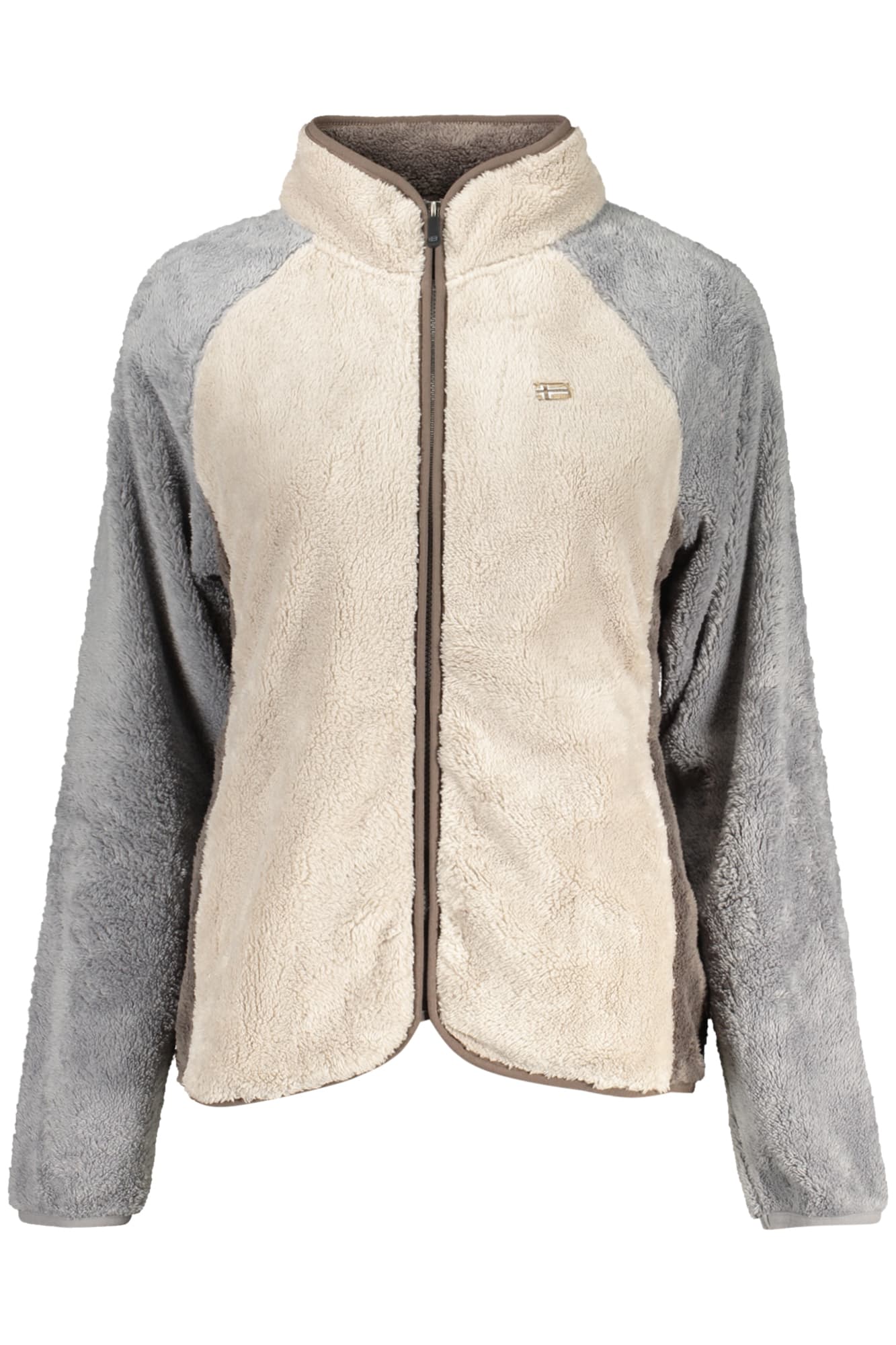 NORWAY 1963 FELPA CON ZIP DONNA BEIGE - Immagine principale