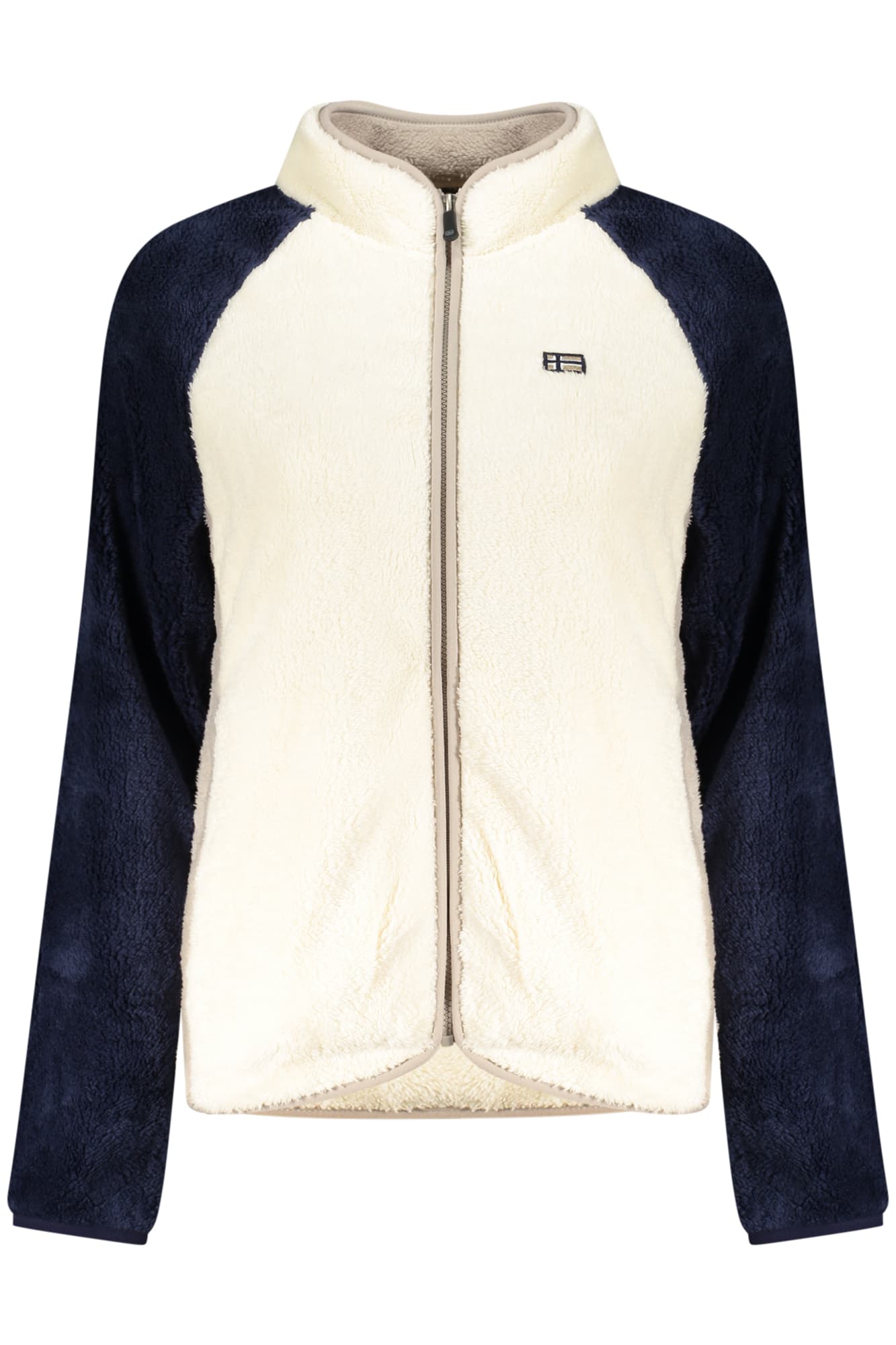 NORWAY 1963 FELPA CON ZIP DONNA BIANCO - Immagine principale