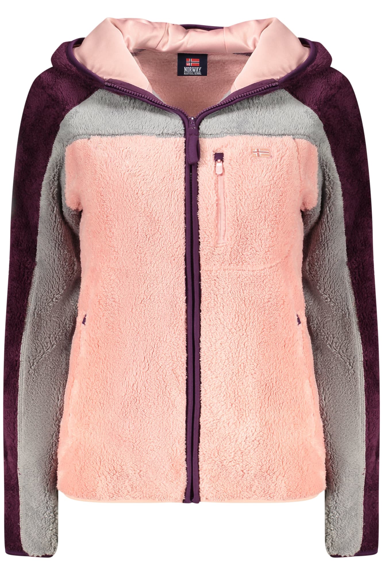 NORWAY 1963 FELPA CON ZIP DONNA ROSA - Immagine principale