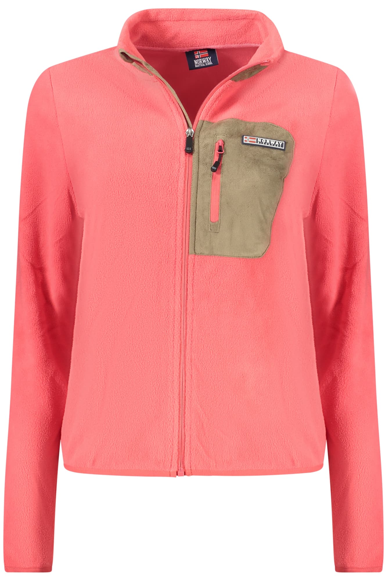 NORWAY 1963 FELPA CON ZIP DONNA ROSA - Immagine principale