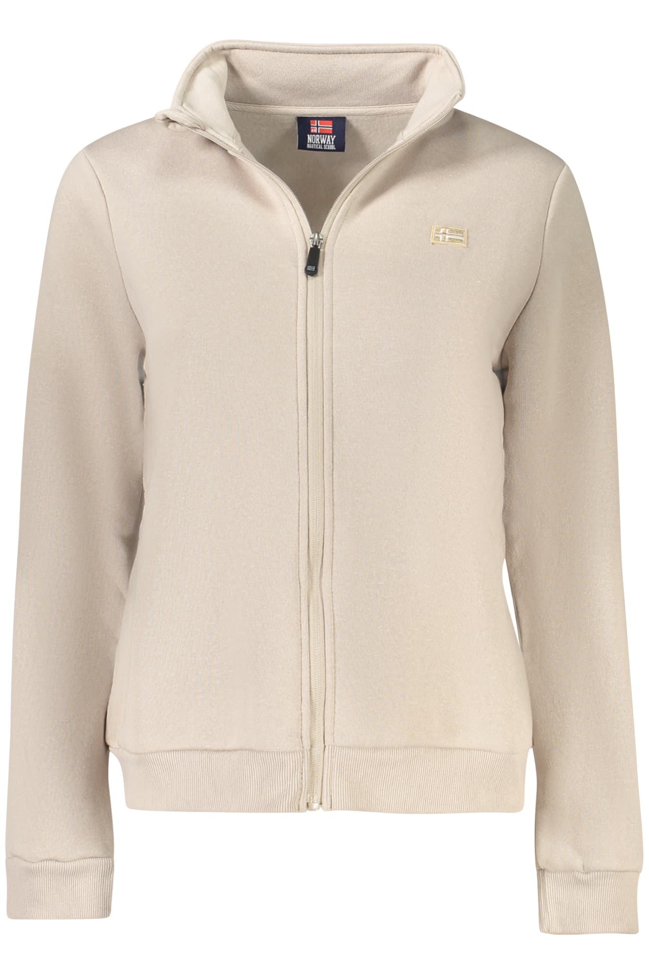 NORWAY 1963 FELPA CON ZIP DONNA BEIGE - Immagine principale