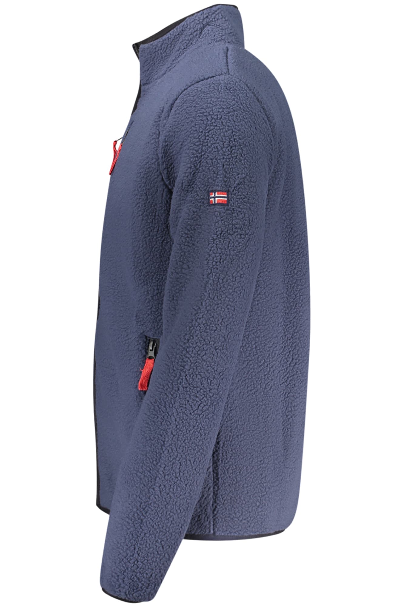 NORWAY 1963 FELPA CON ZIP UOMO BLU - Miniatura 3