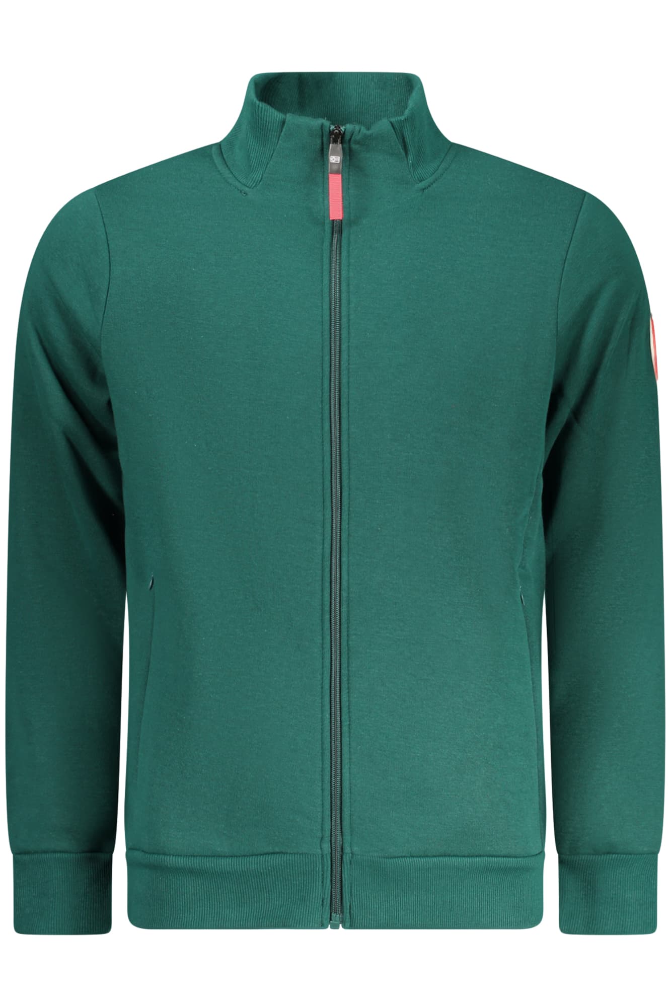 NORWAY 1963 FELPA CON ZIP UOMO VERDE - Immagine 1