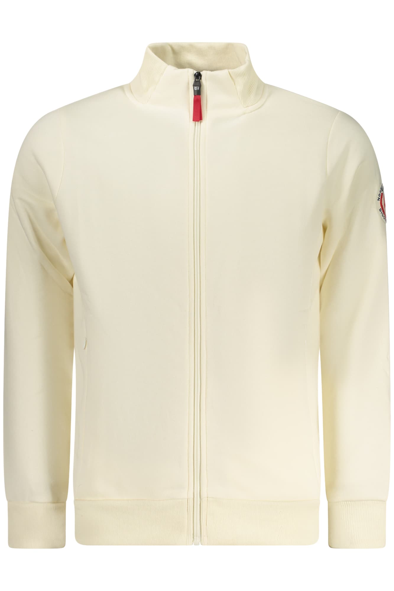 NORWAY 1963 FELPA CON ZIP UOMO BIANCO - Immagine 1