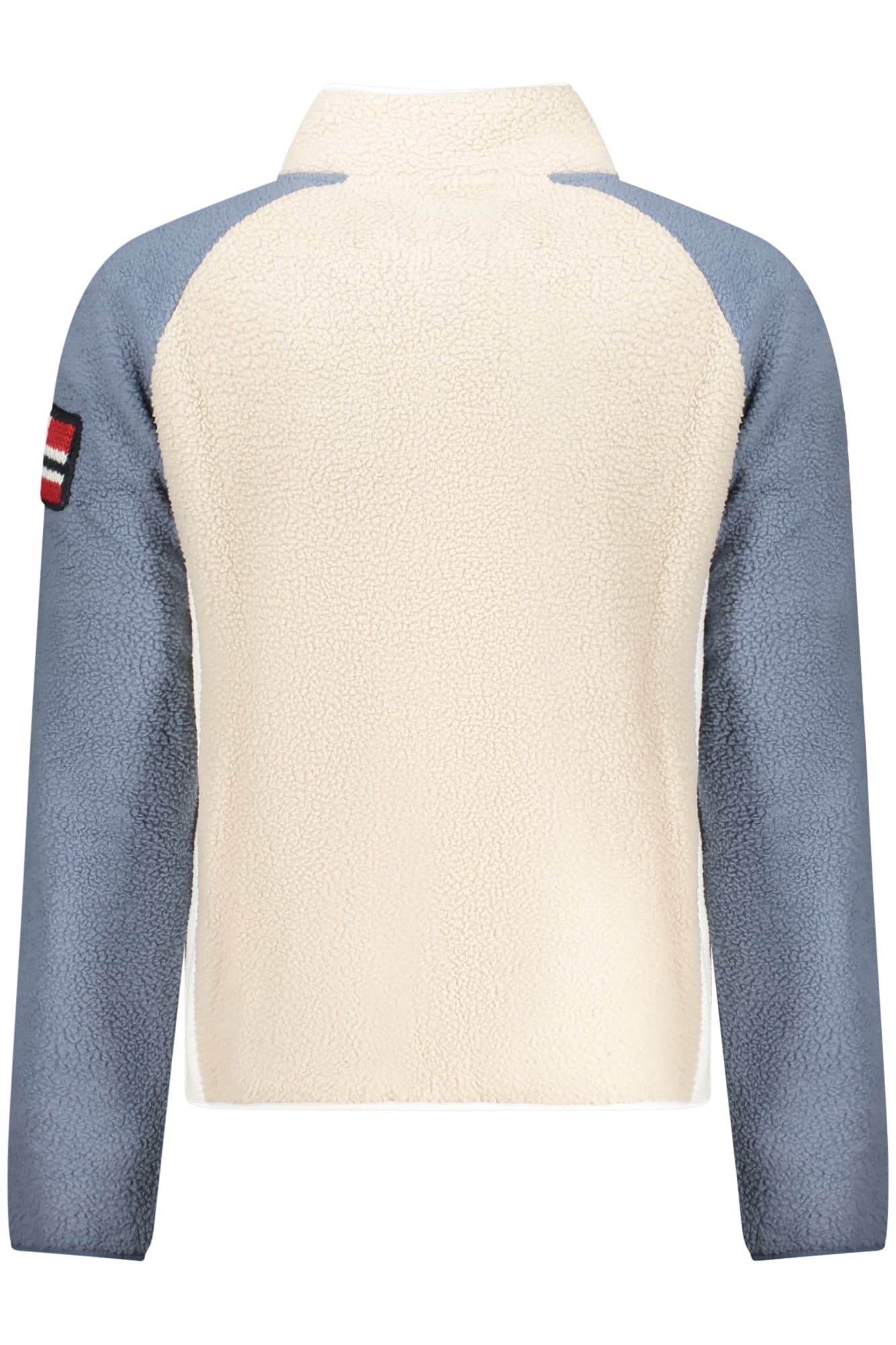 NORWAY 1963 FELPA CON ZIP UOMO BEIGE - Miniatura 2