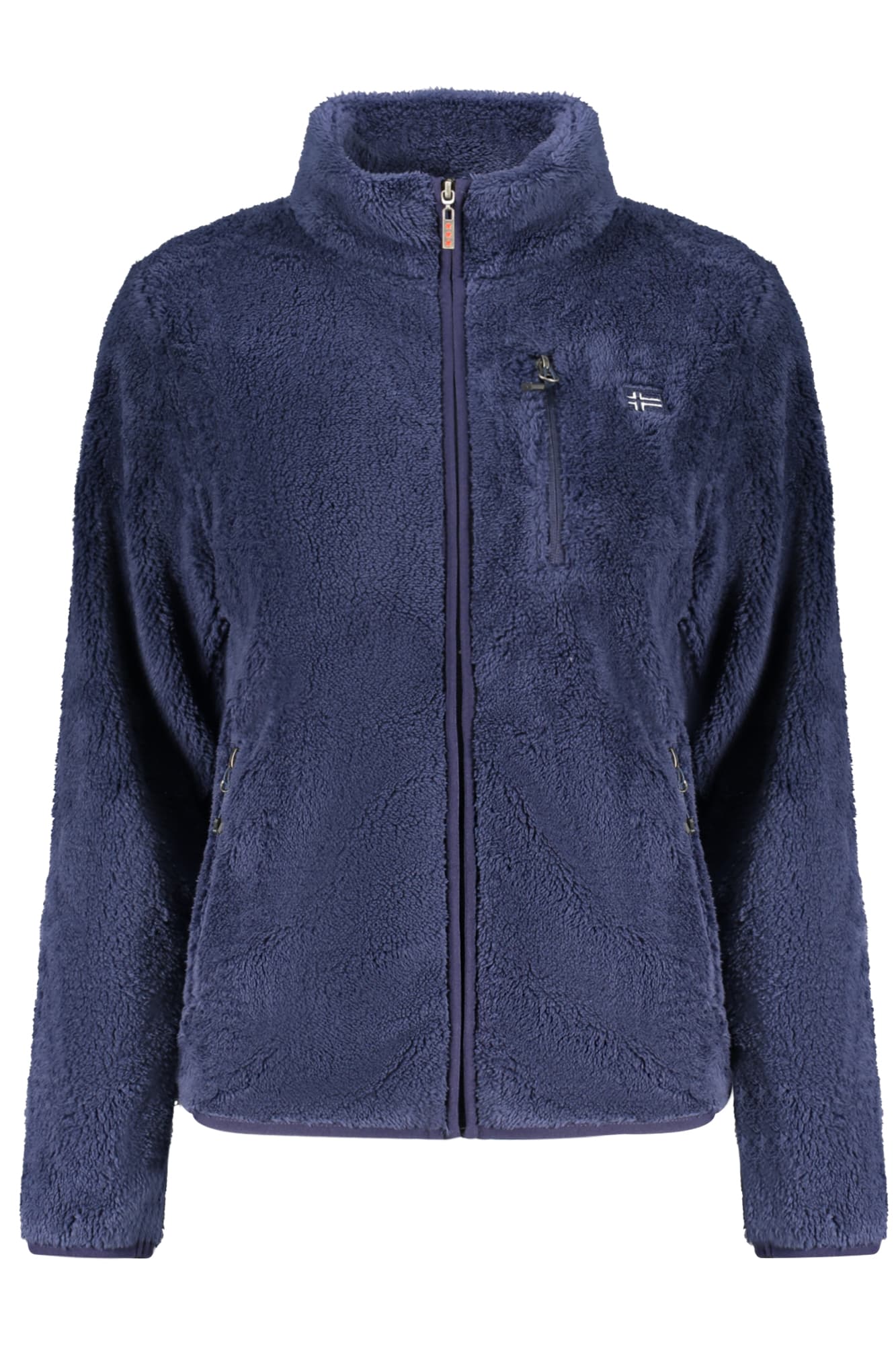 NORWAY 1963 FELPA CON ZIP DONNA BLU - Immagine 1