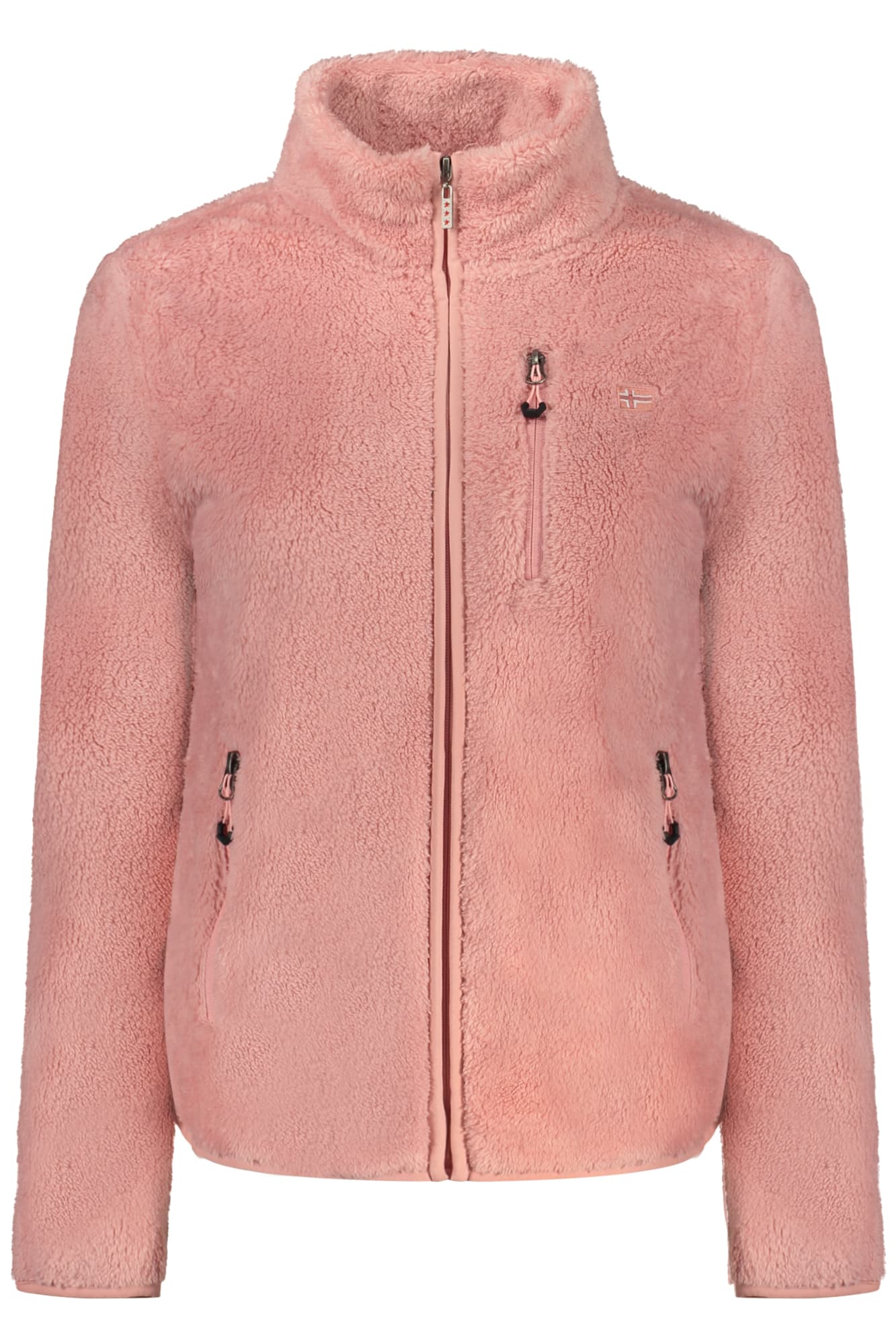 NORWAY 1963 FELPA CON ZIP DONNA ROSA - Immagine 1