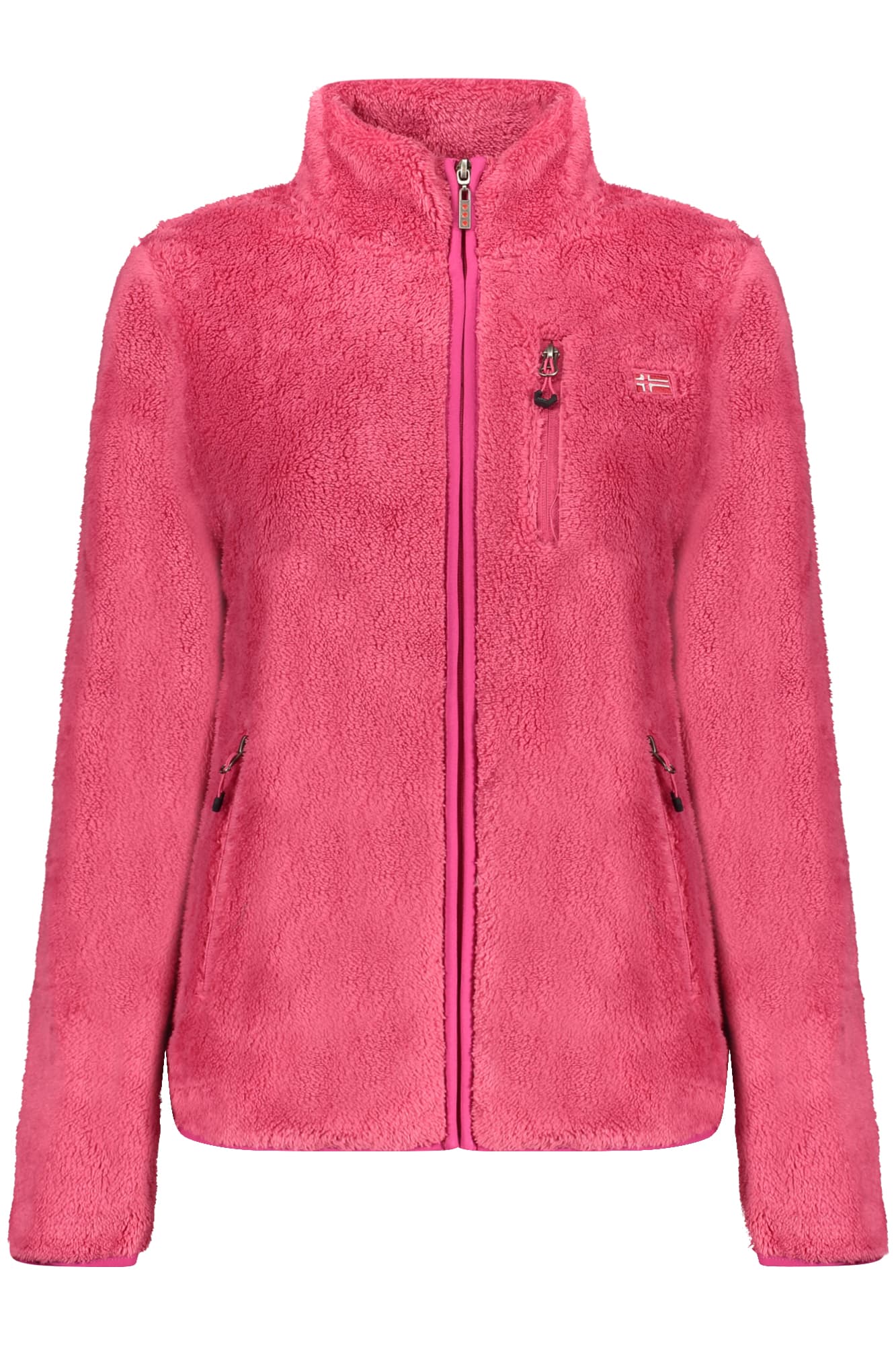 NORWAY 1963 FELPA CON ZIP DONNA ROSA - Immagine 1