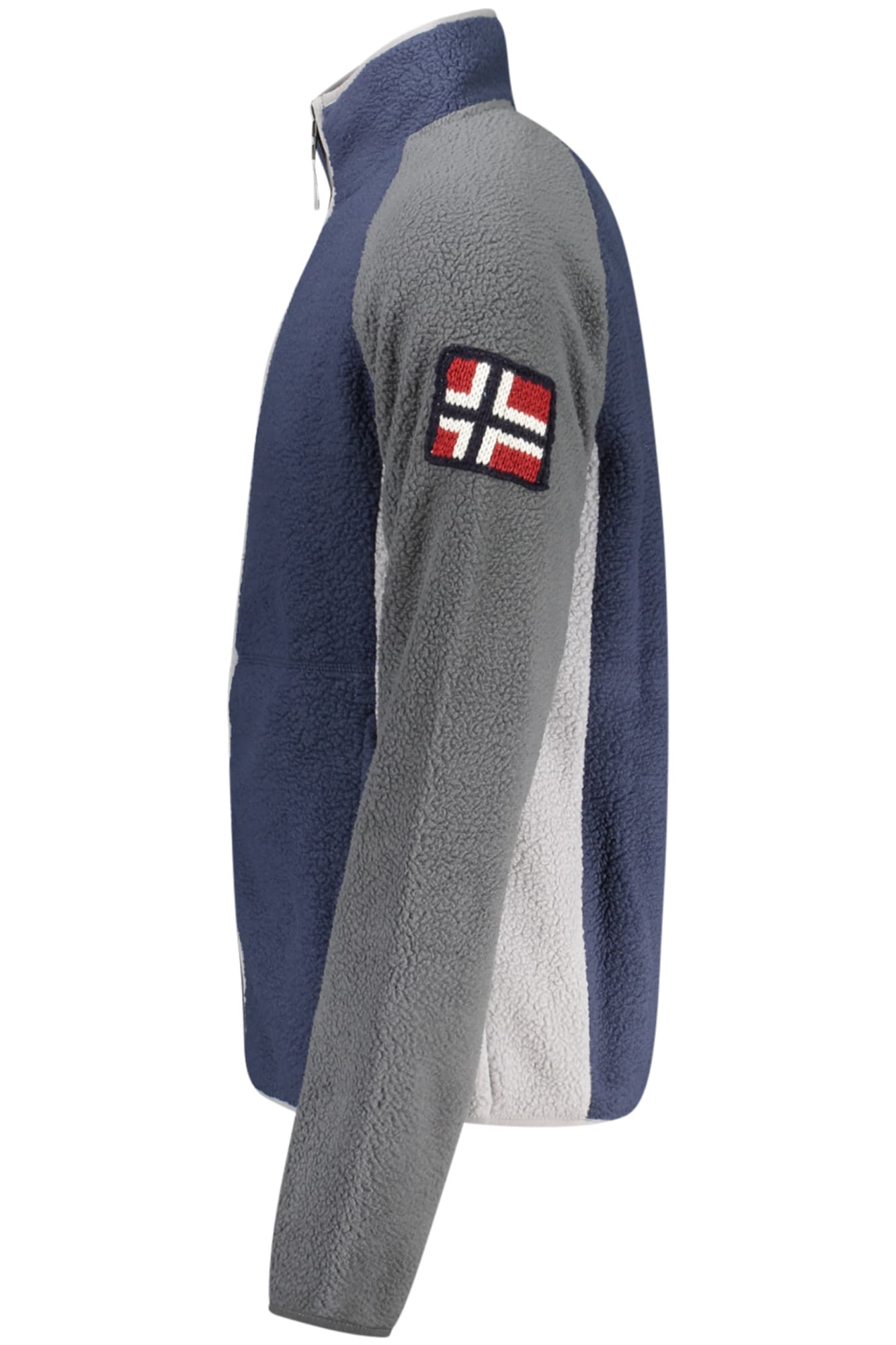 NORWAY 1963 FELPA CON ZIP UOMO BLU - Miniatura 2
