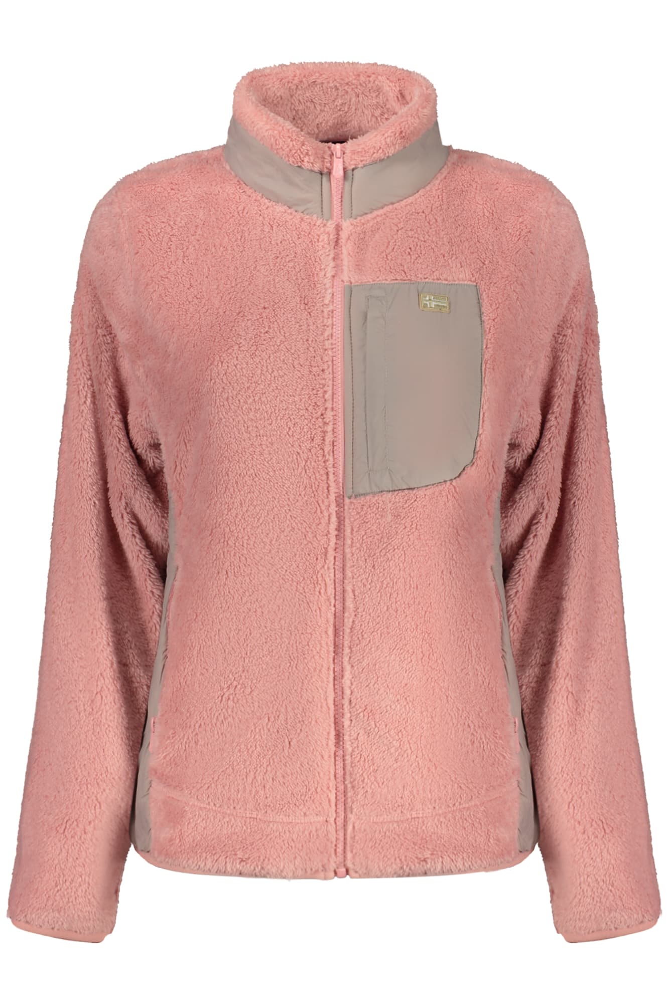 NORWAY 1963 FELPA CON ZIP DONNA ROSA - Immagine 1