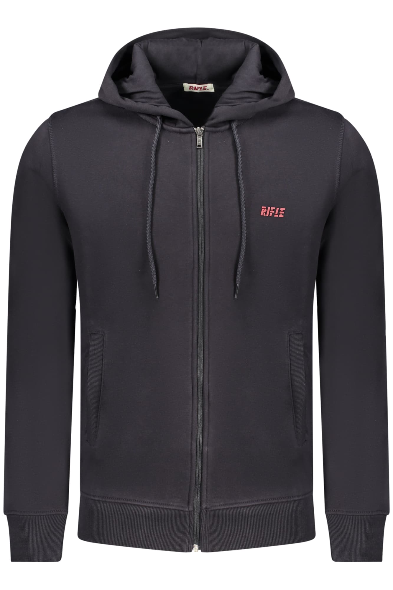 RIFLE FELPA CON ZIP UOMO BLU - Immagine principale