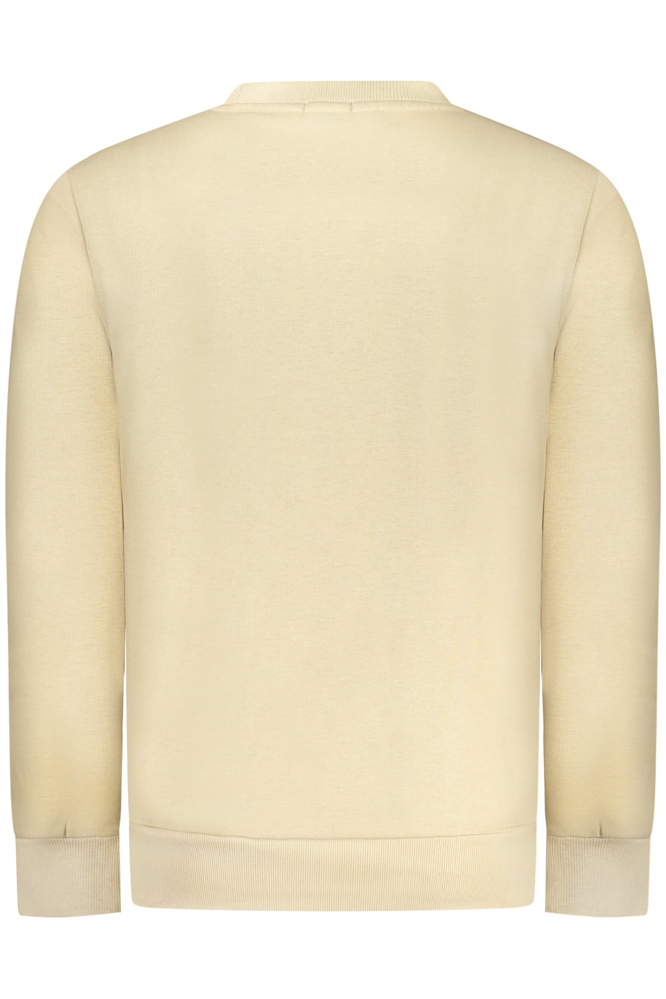 RIFLE FELPA SENZA ZIP UOMO BEIGE - Miniatura 2