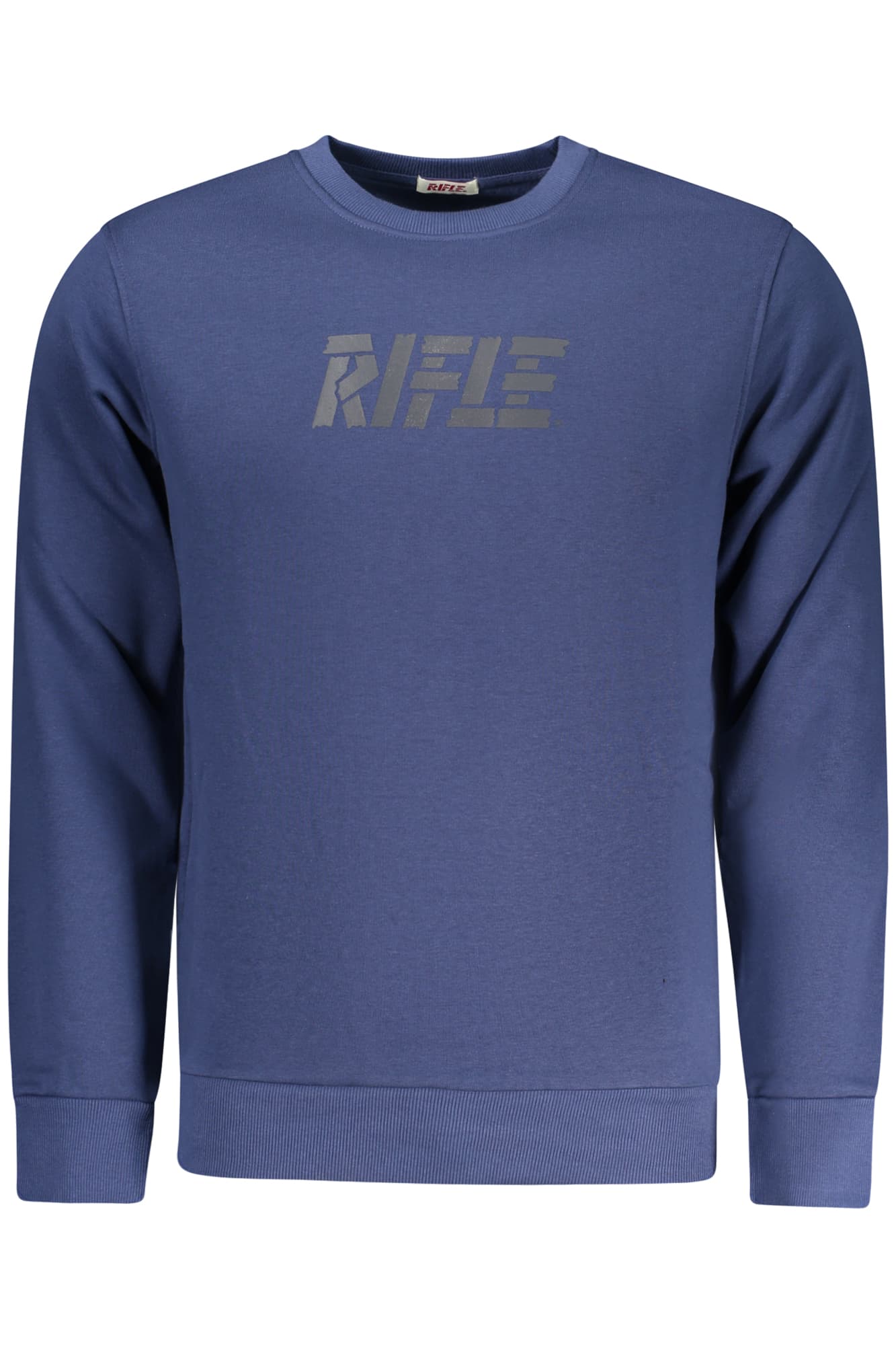 RIFLE FELPA SENZA ZIP UOMO BLU - Immagine principale