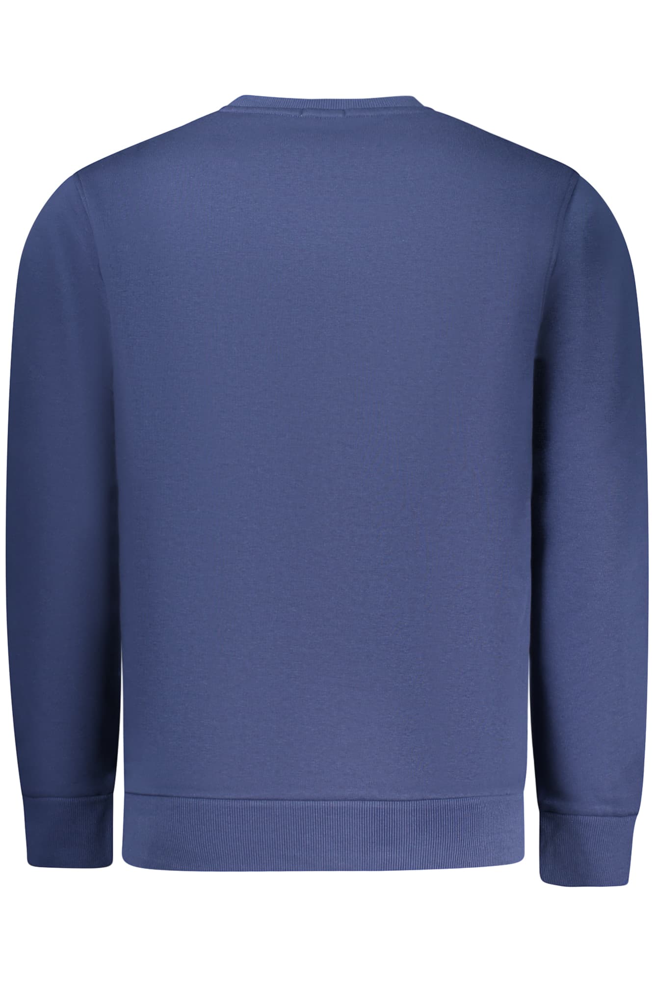 RIFLE FELPA SENZA ZIP UOMO BLU - Miniatura 2