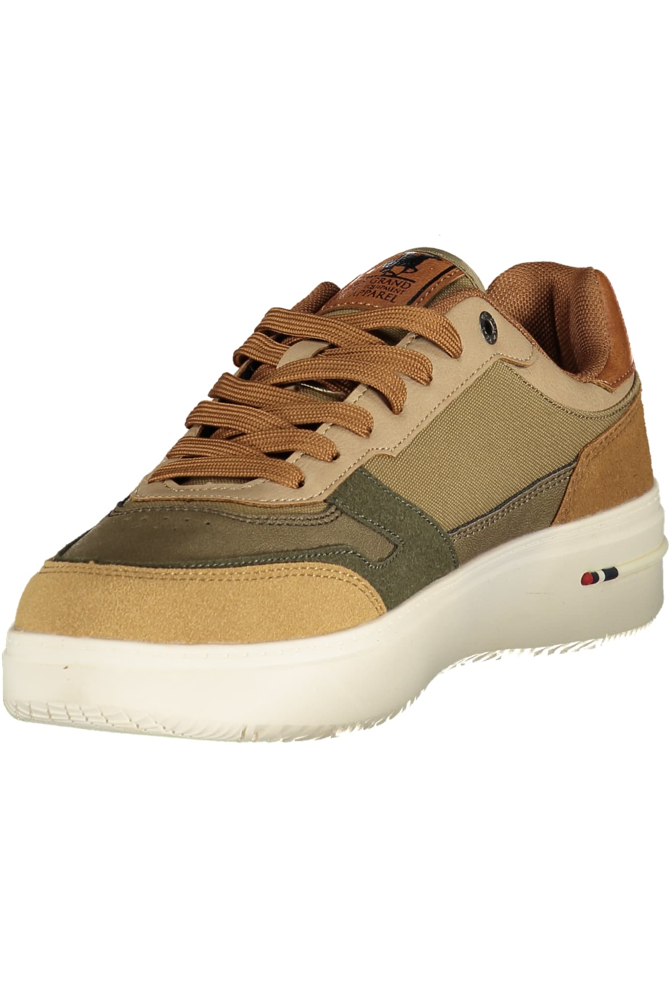 U.S. GRAND CALZATURA SPORTIVA UOMO BEIGE - Miniatura 3