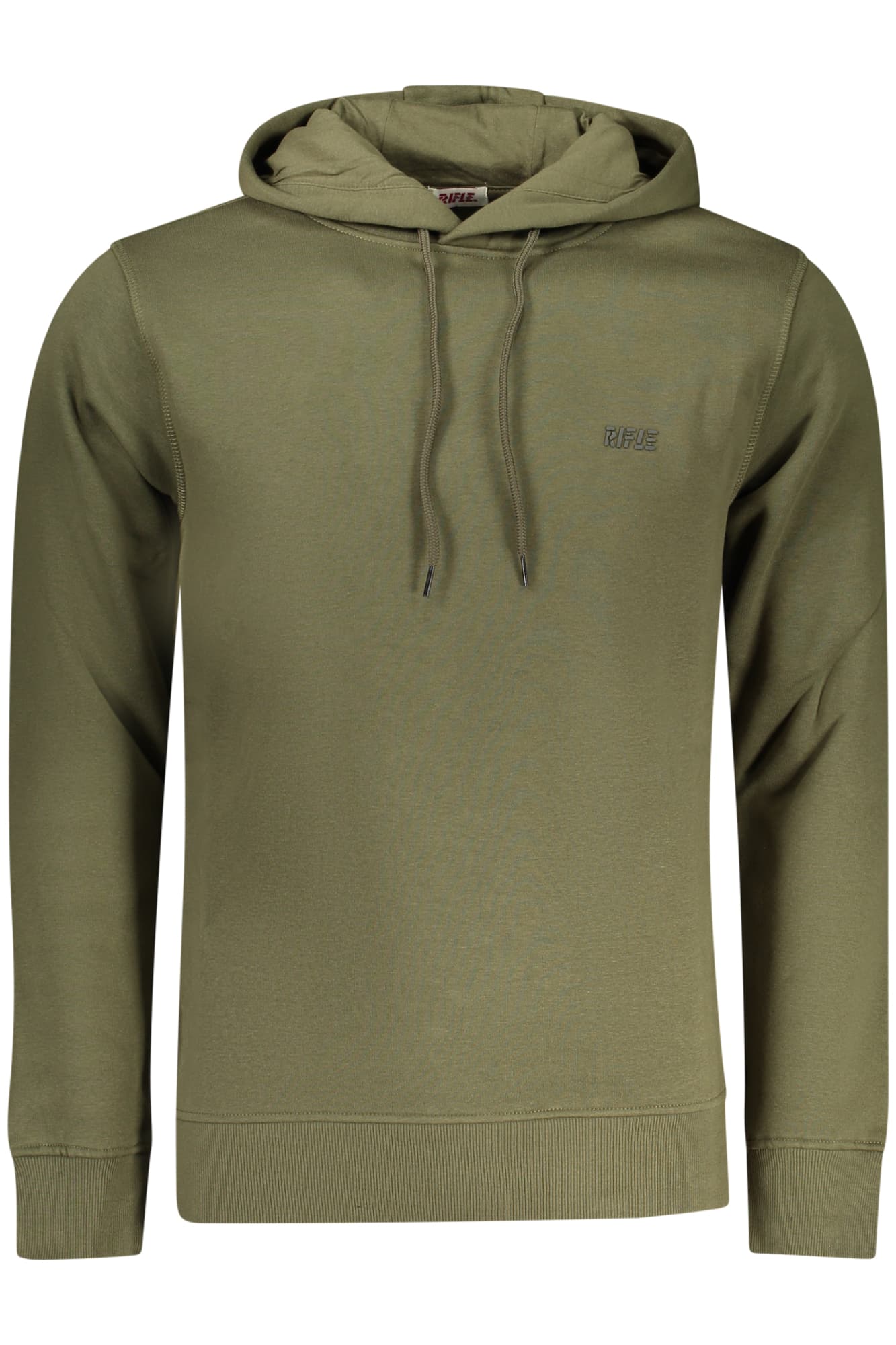 RIFLE FELPA SENZA ZIP UOMO VERDE - Immagine principale
