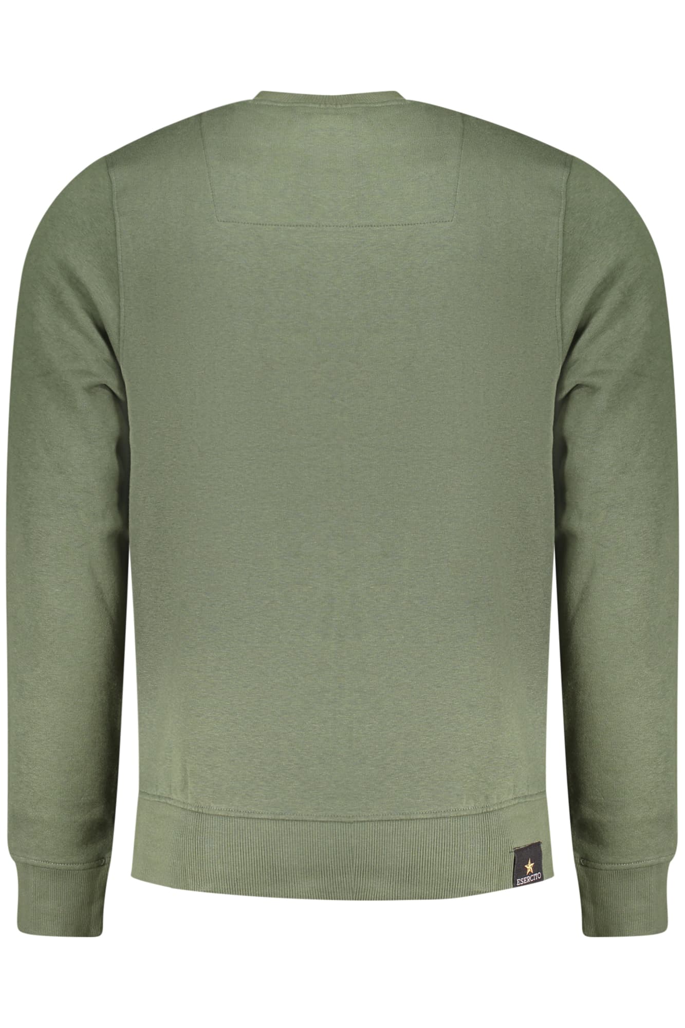 ACCADEMIA MILITARE FELPA SENZA ZIP UOMO VERDE - Miniatura 2