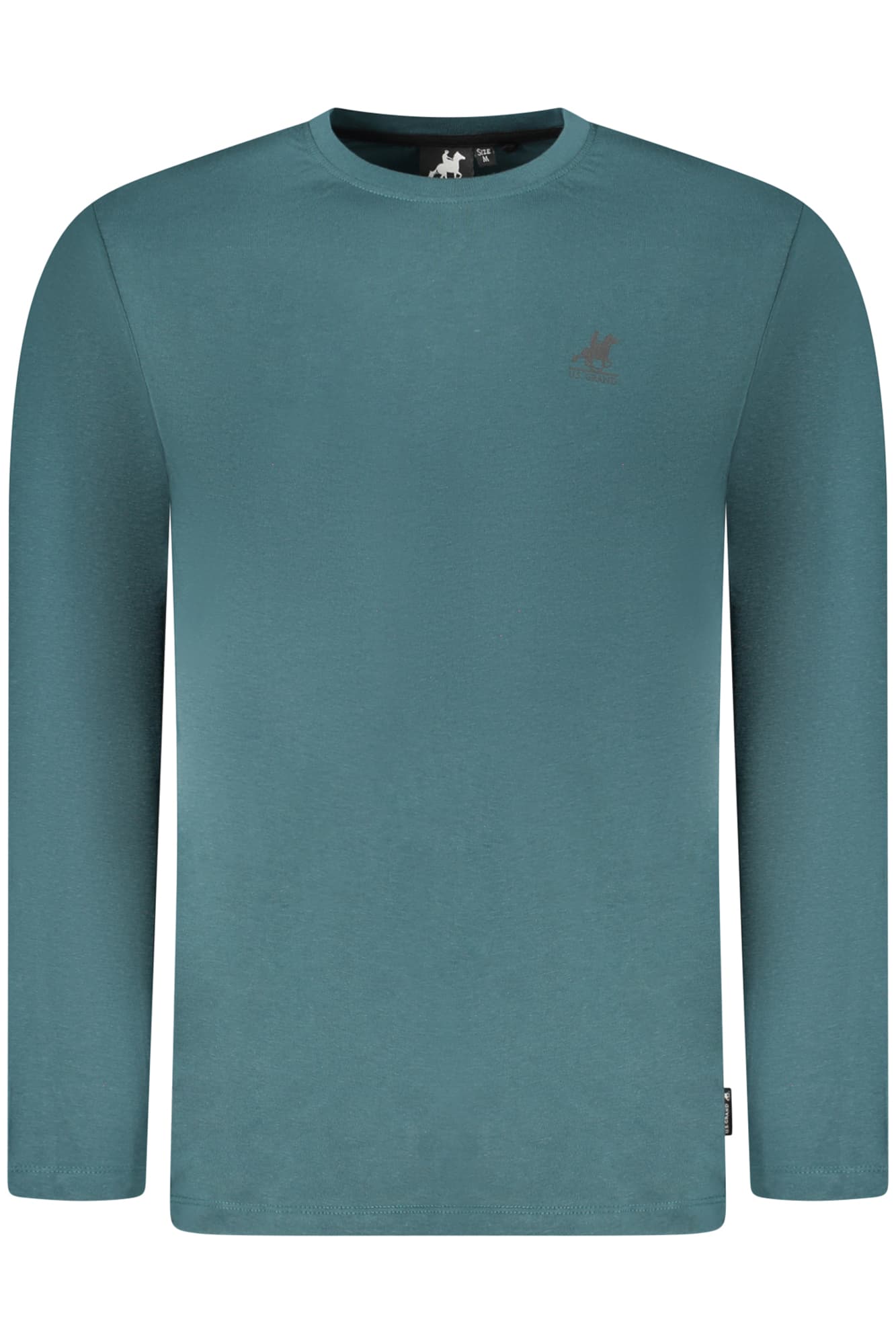U.S. GRAND T-SHIRT MANICHE LUNGHE UOMO VERDE - Immagine 1