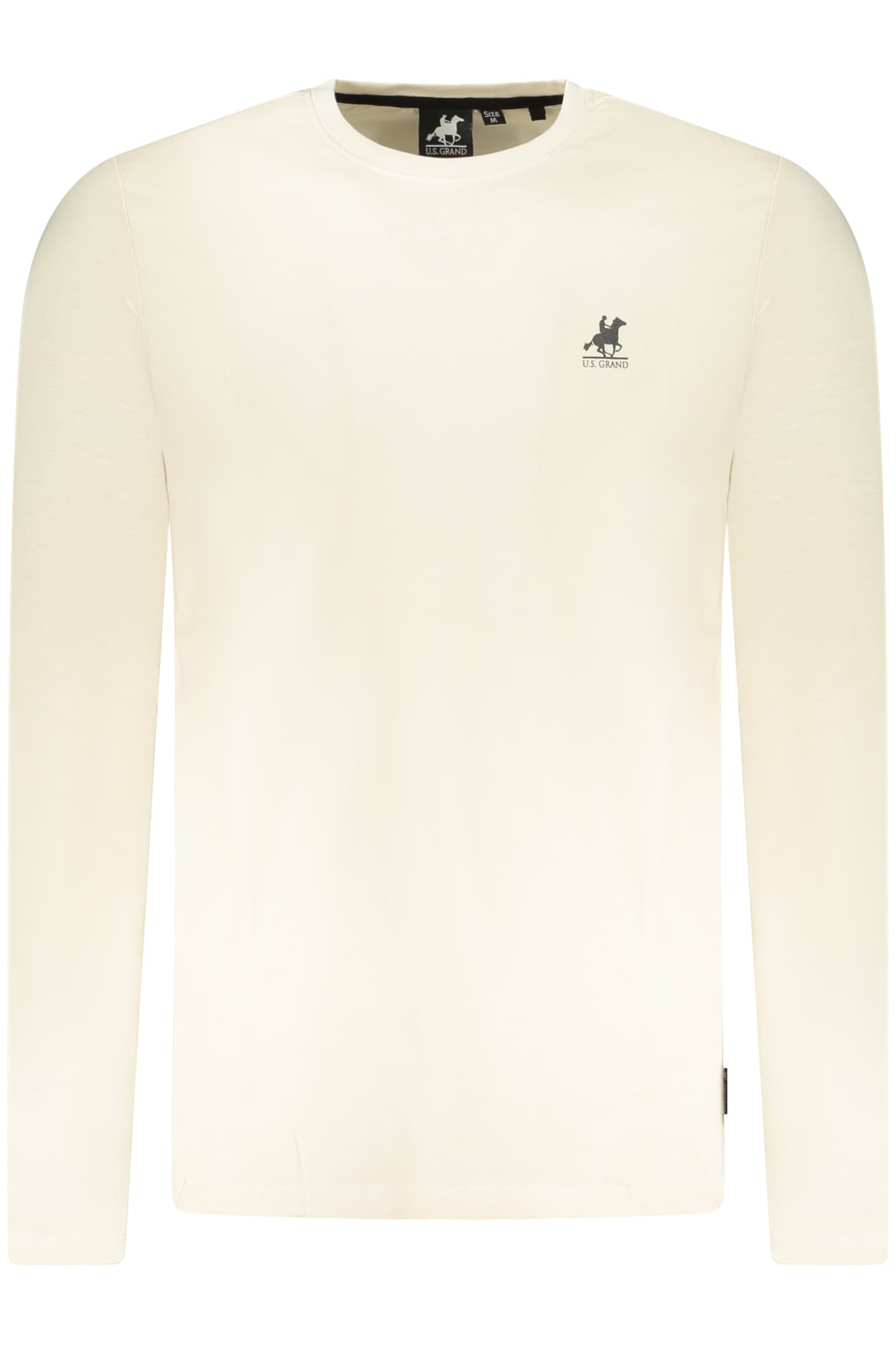 U.S. GRAND T-SHIRT MANICHE LUNGHE UOMO BEIGE - Immagine 1