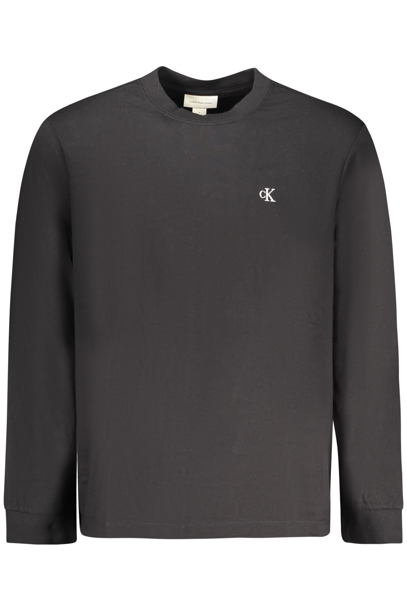 CALVIN KLEIN T-SHIRT MANICHE LUNGHE UOMO NERO - Immagine principale