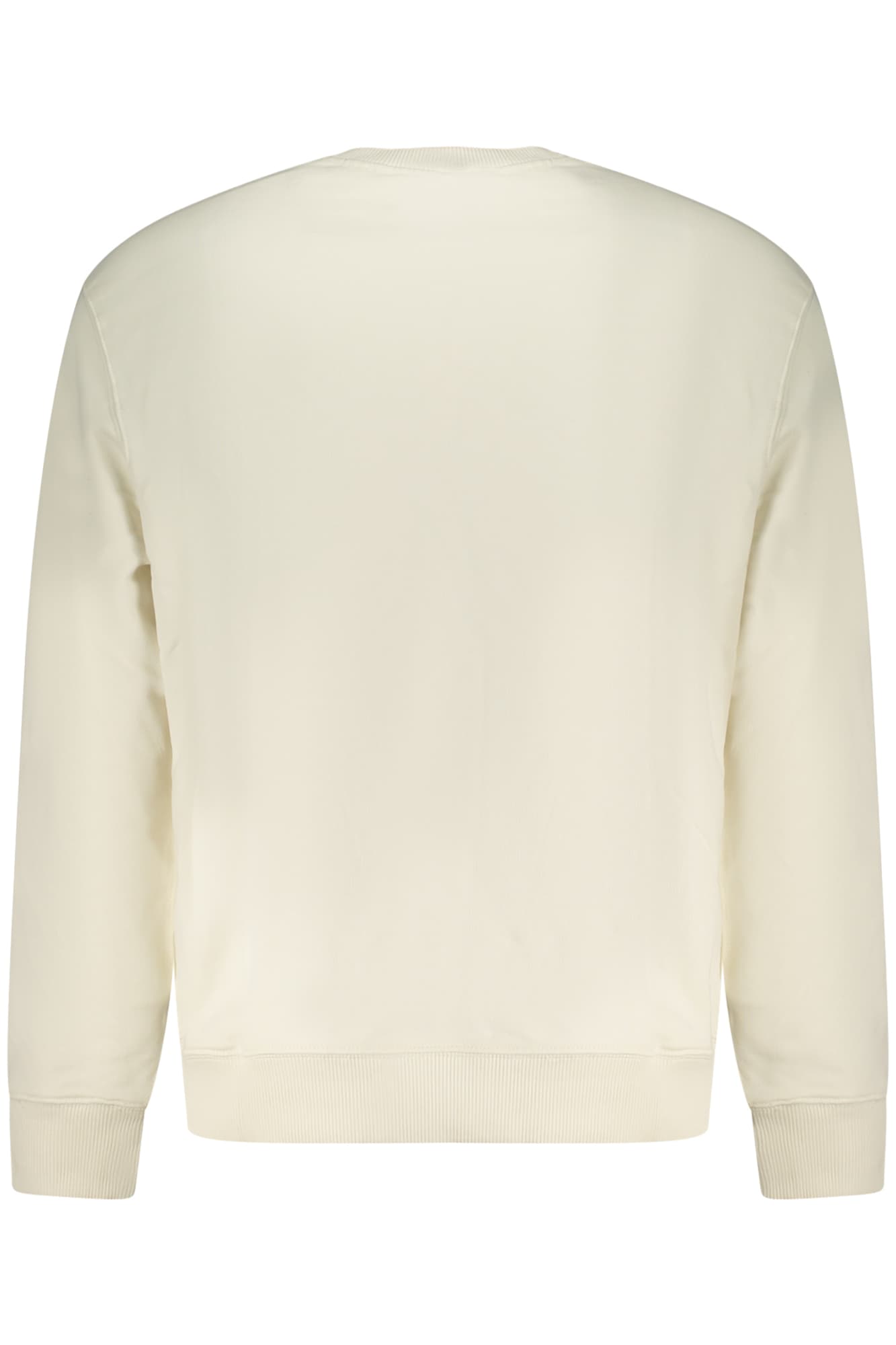 CALVIN KLEIN FELPA SENZA ZIP UOMO BIANCO - Miniatura 2