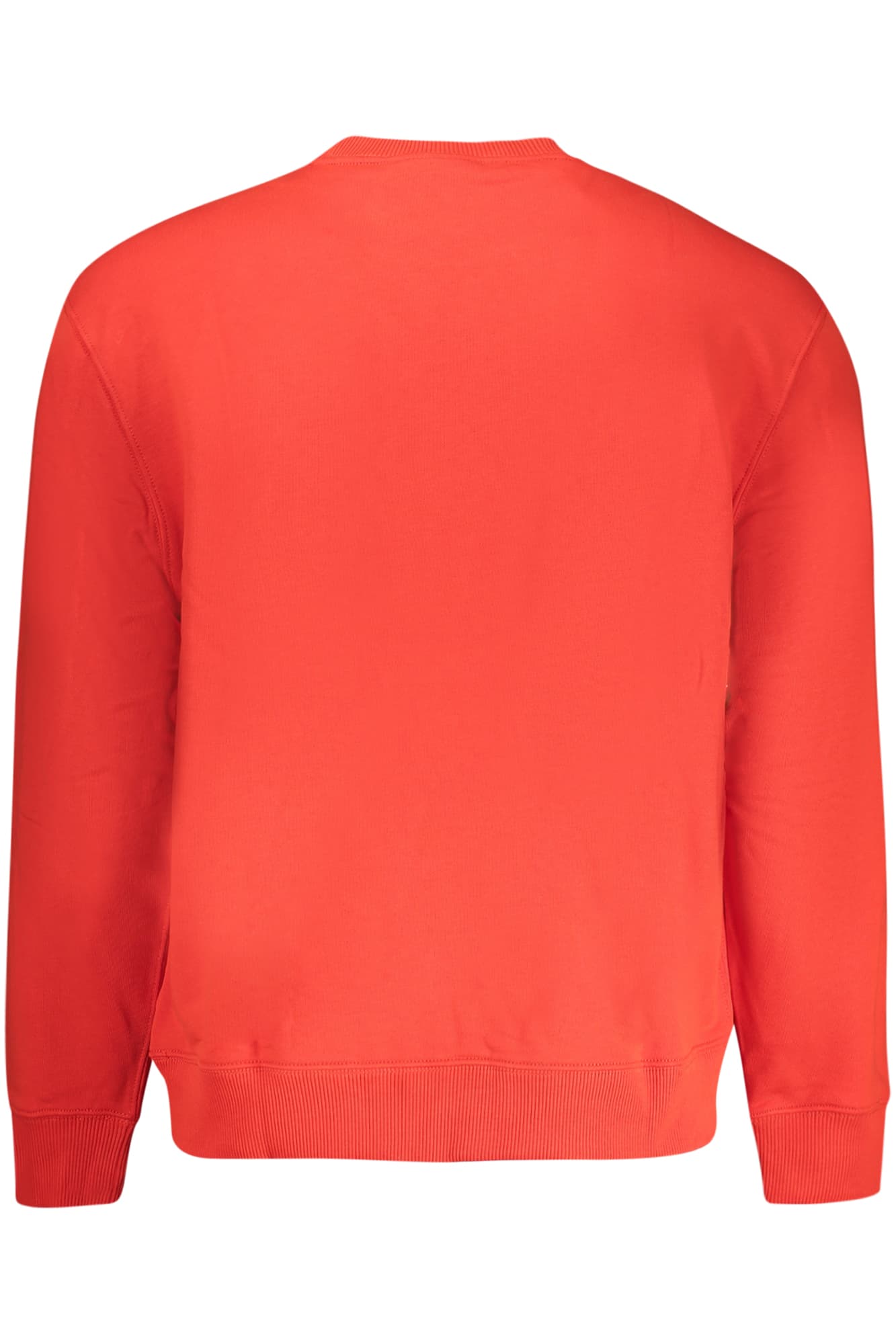 CALVIN KLEIN FELPA SENZA ZIP UOMO ROSSO - Miniatura 2