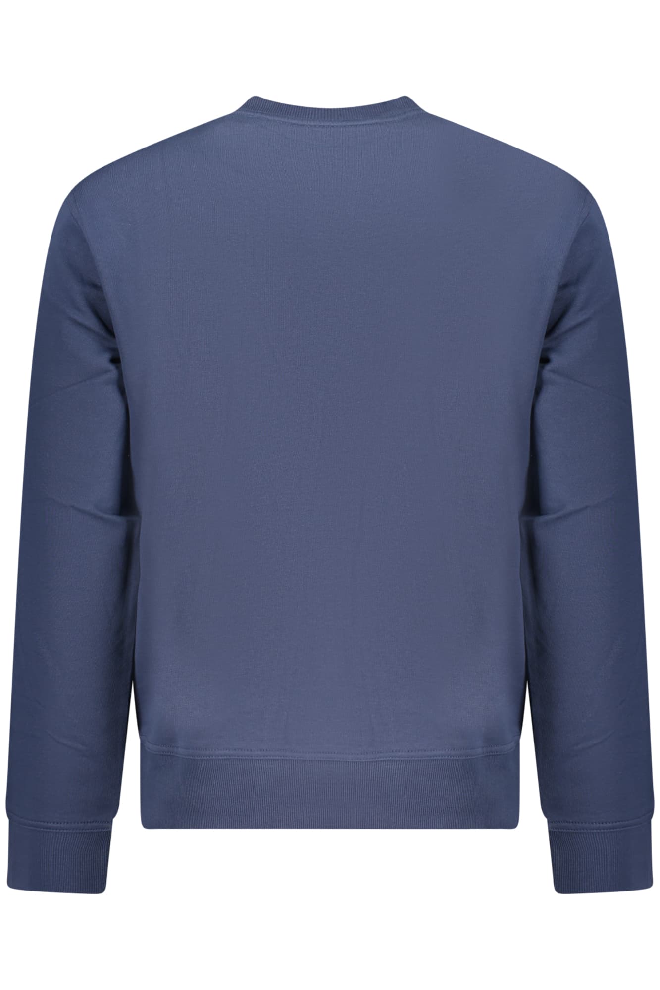 BOSS FELPA SENZA ZIP UOMO BLU - Miniatura 2