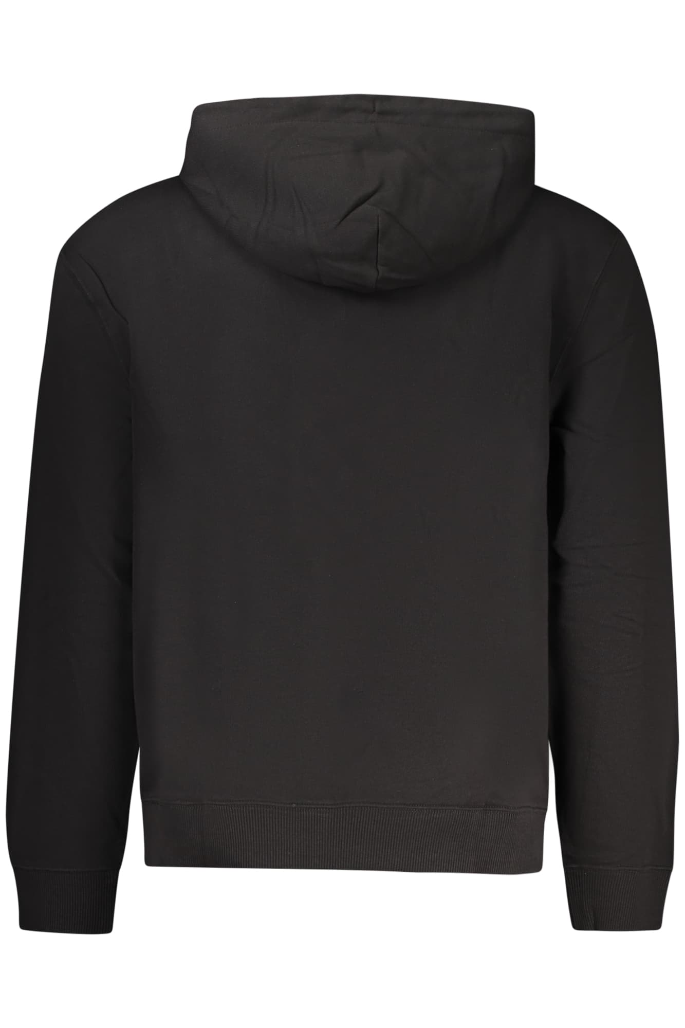 CALVIN KLEIN FELPA SENZA ZIP UOMO NERO - Miniatura 2