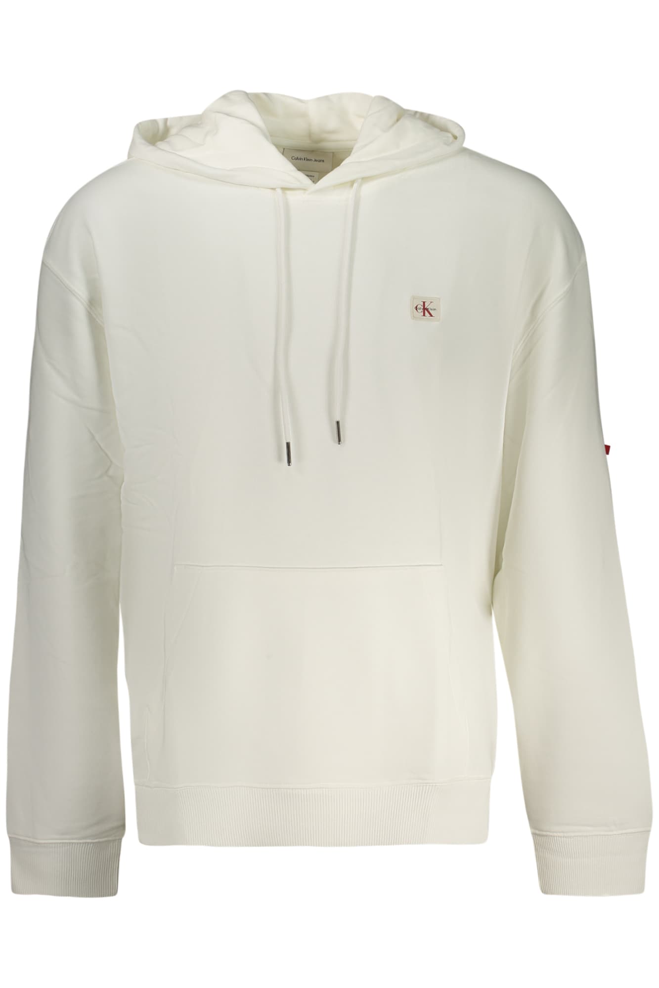 CALVIN KLEIN FELPA SENZA ZIP UOMO BIANCO - Immagine principale