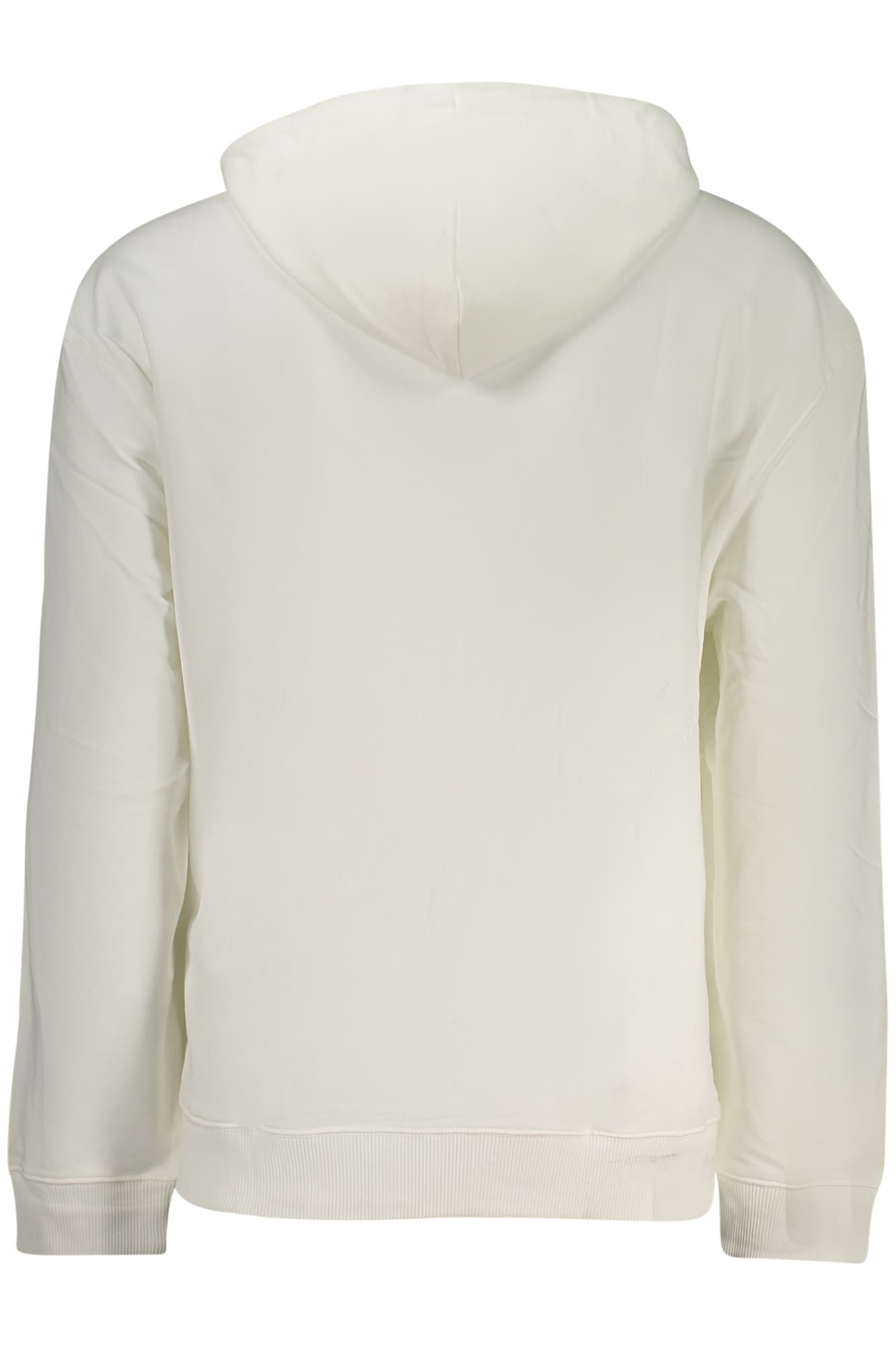 CALVIN KLEIN FELPA SENZA ZIP UOMO BIANCO - Miniatura 2