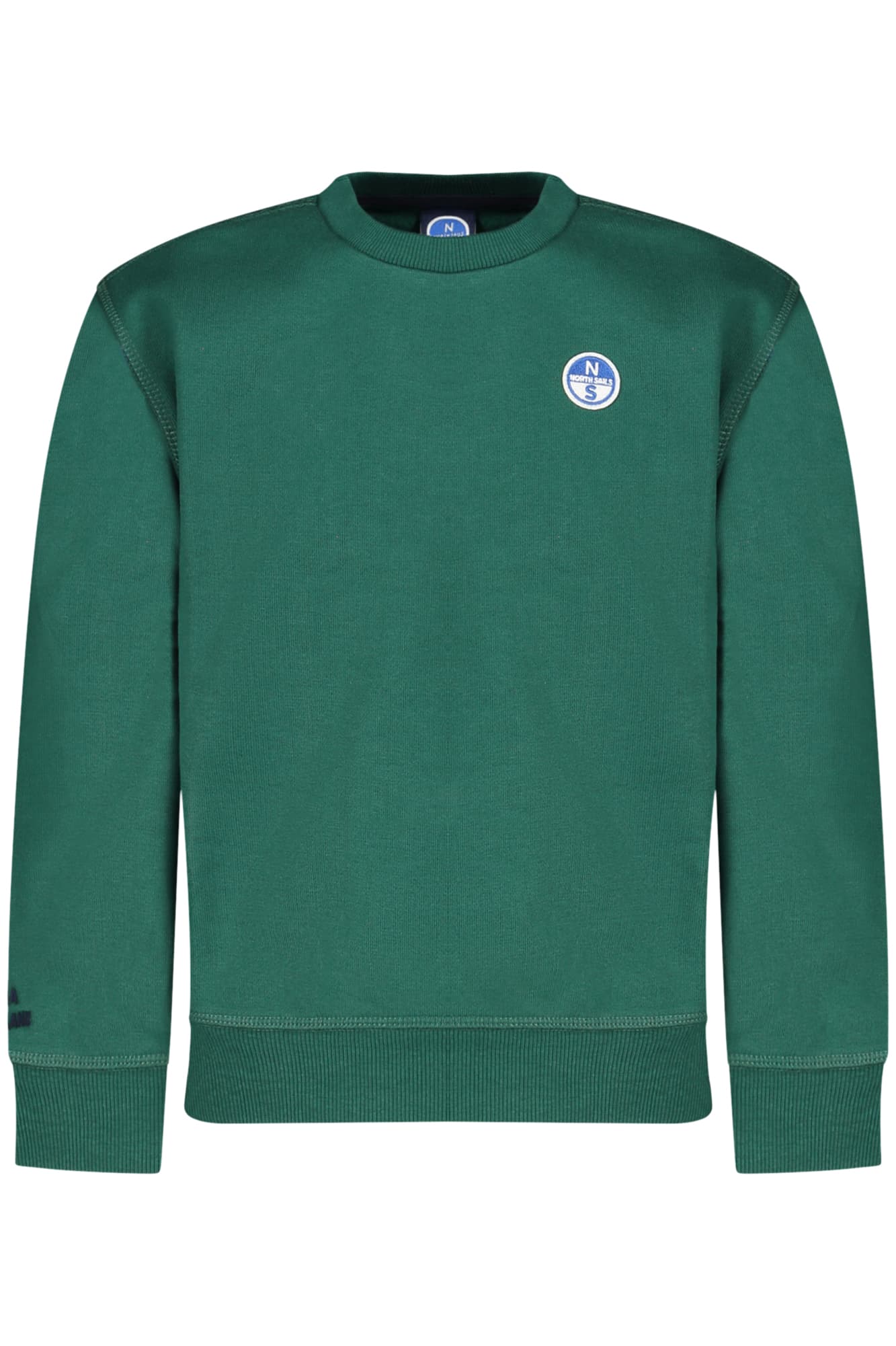 NORTH SAILS FELPA SENZA ZIP BAMBINO VERDE